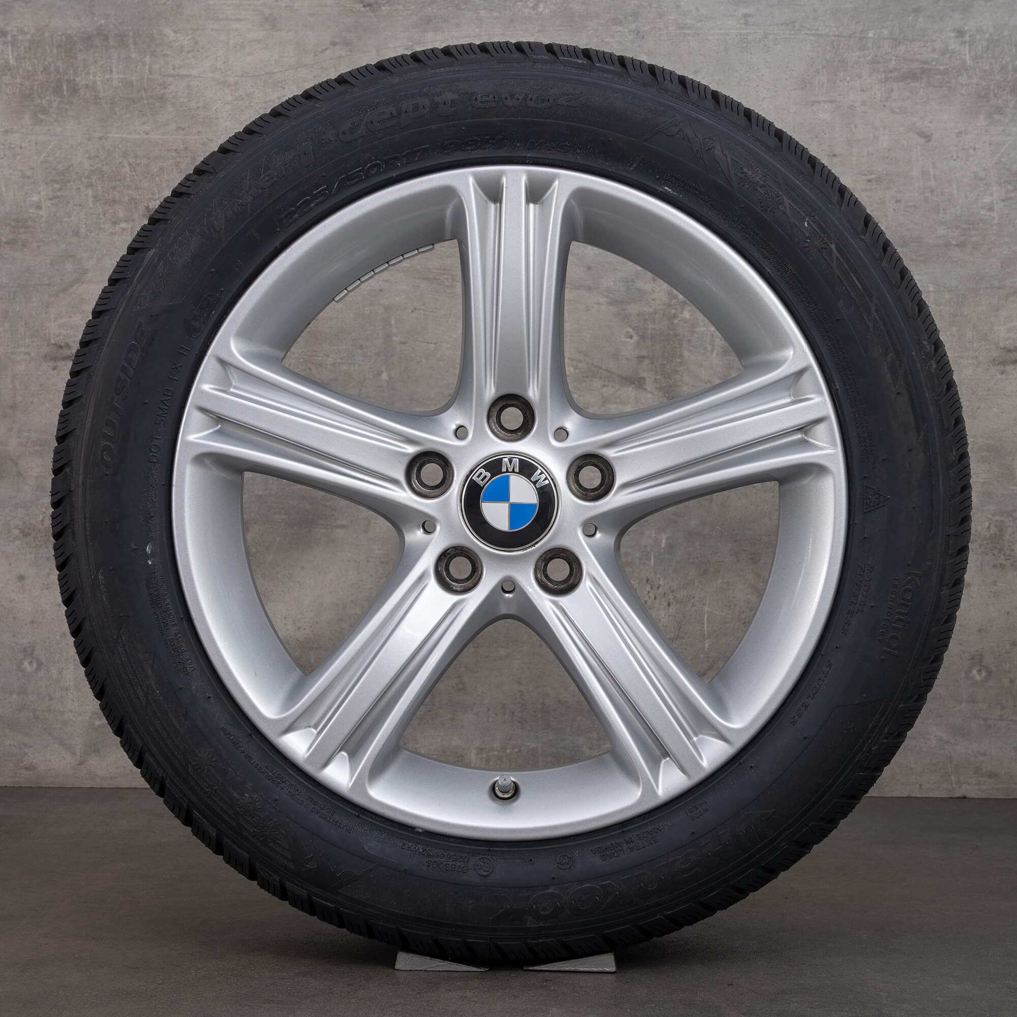 BMW 3er F30 F31 4er F32 F33 roți de iarnă stil 393 jante 17 inch anvelope