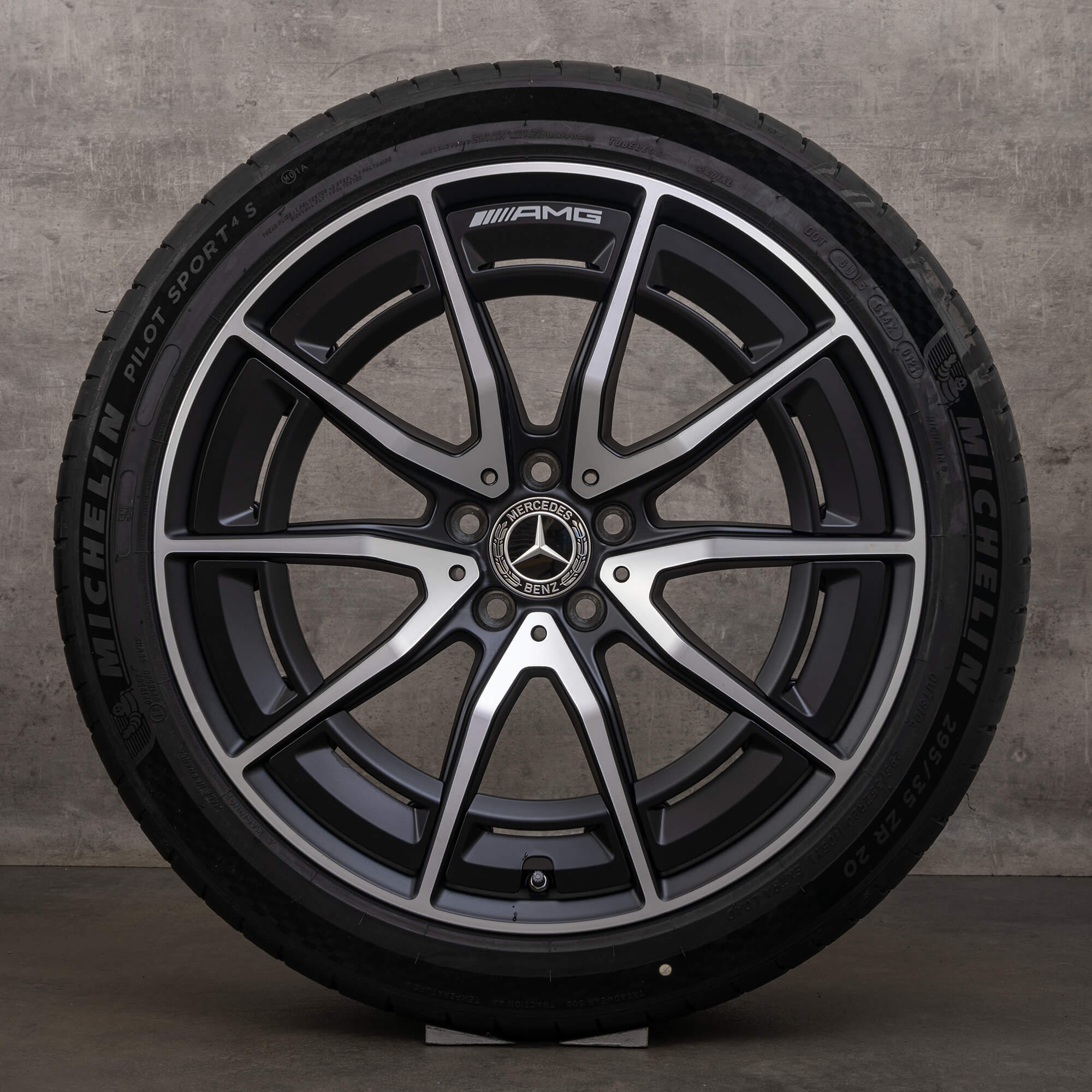 Originální AMG Mercedes Benz SL43 SL55 SL63 ráfky 20 palcové letni pneumatiky