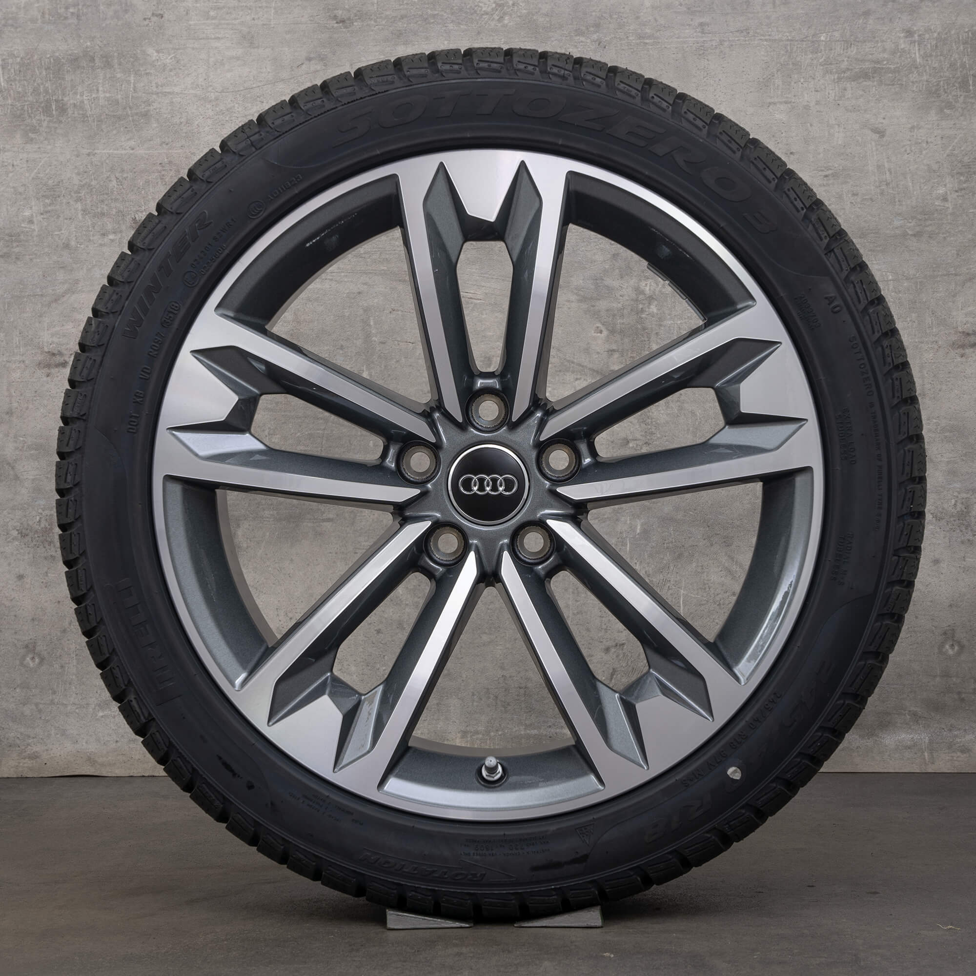 Audi A4 B9 Allroad Alufelgen Winterreifen Winterräder 18 Zoll Felgen 8W9601025C