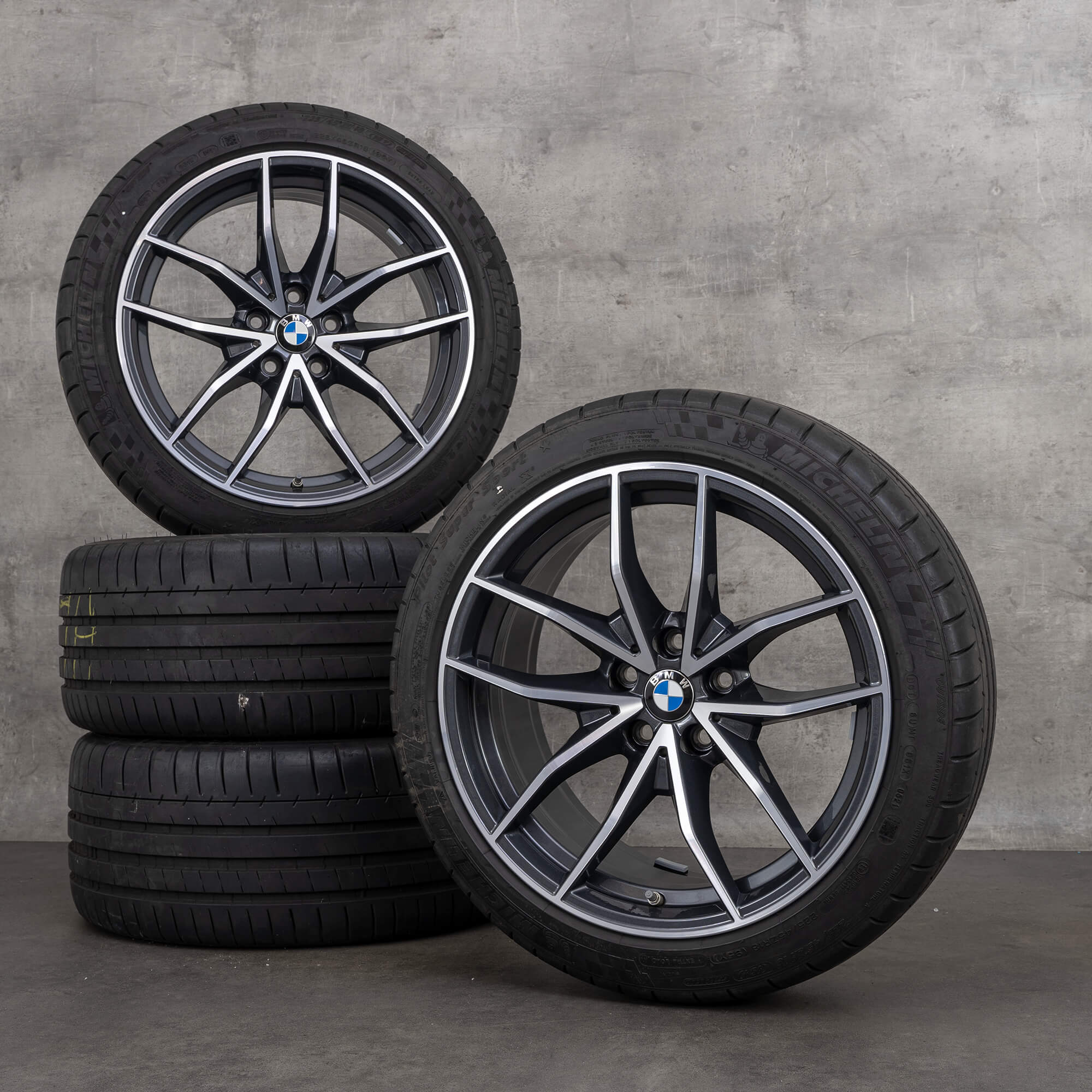BMW 18 tommer fælge Z4 G29 Styling 770 sommerdæk sommerhjul 6883639 6883340