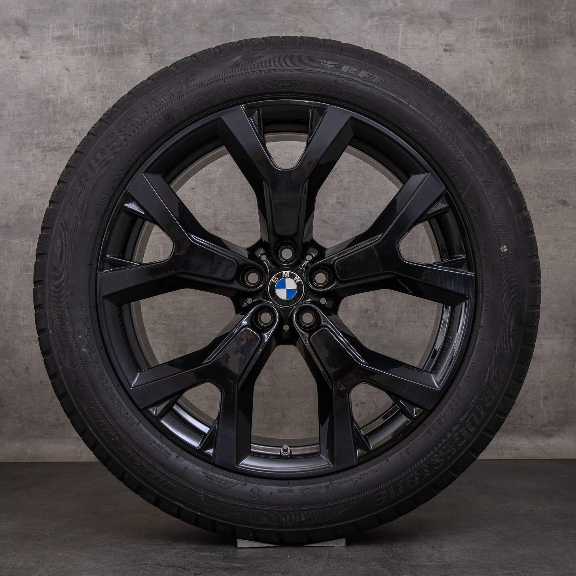 OEM BMW X7 snow tire packages 21 inch G07 Rims Styling 752 6885461 ...