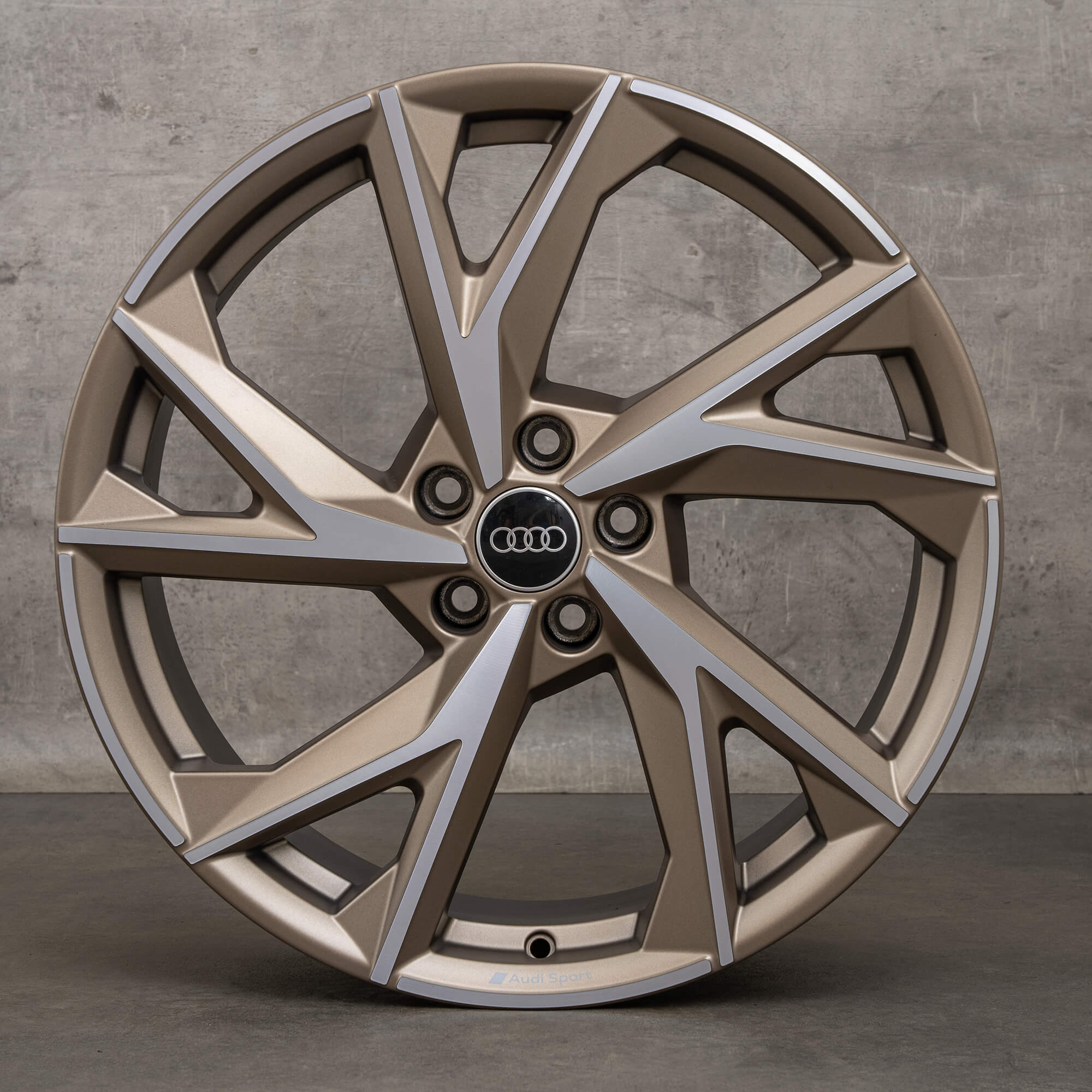 Audi R8 4S V10 20 Zoll Felgen 4S0601025BS 4S0601025BR bronze matt glanzgedreht