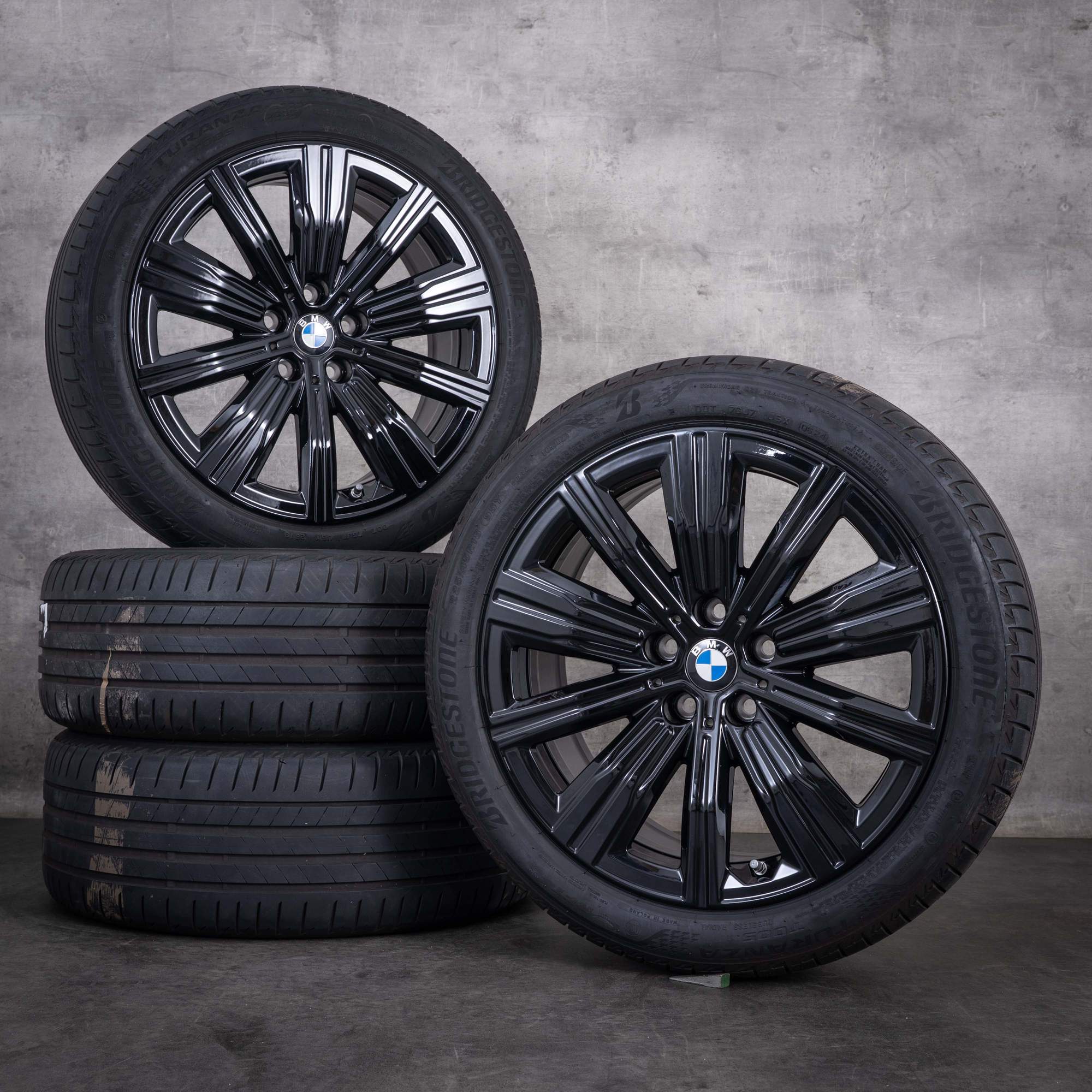 Originální disky BMW řady 2 3er 4er, 18 palců, G42 G20 G21 G22 G23, letní kola, styl 782 6883524, lesklá černá