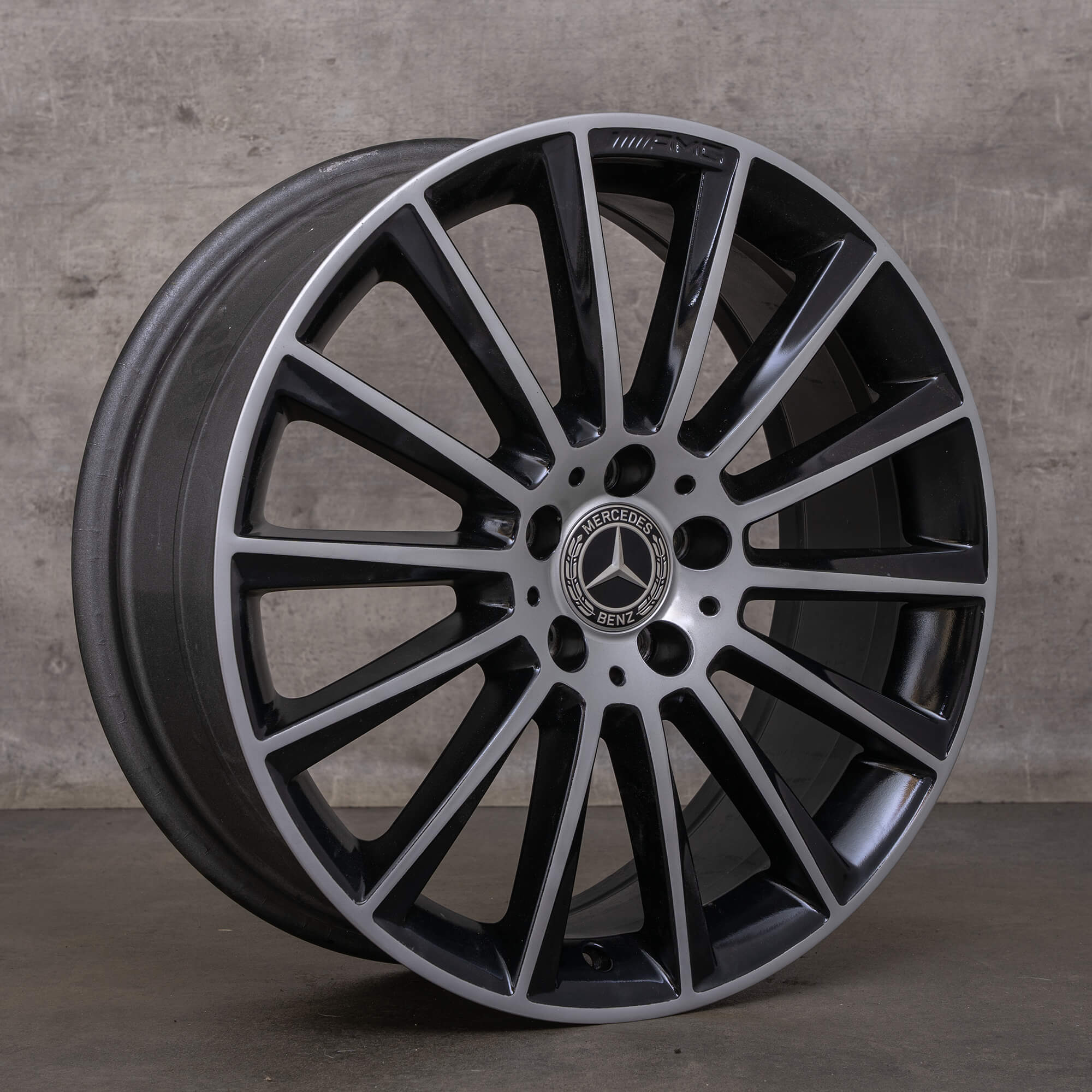 OEM Mercedes Benz C Class AMG Wheel 19 inch W205 S205 C205 A205 Front ...