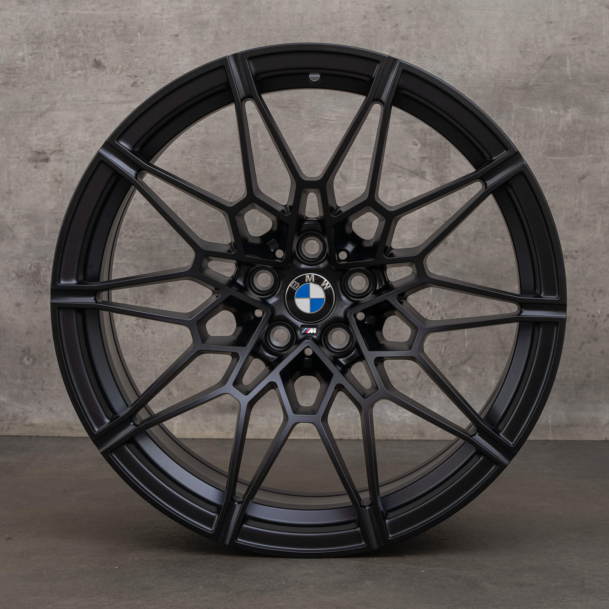 Originale BMW M2 M3 M4 felger 19 20 tommer G87 G80 G81 G82 G83 styling 826 M svart silkematt
