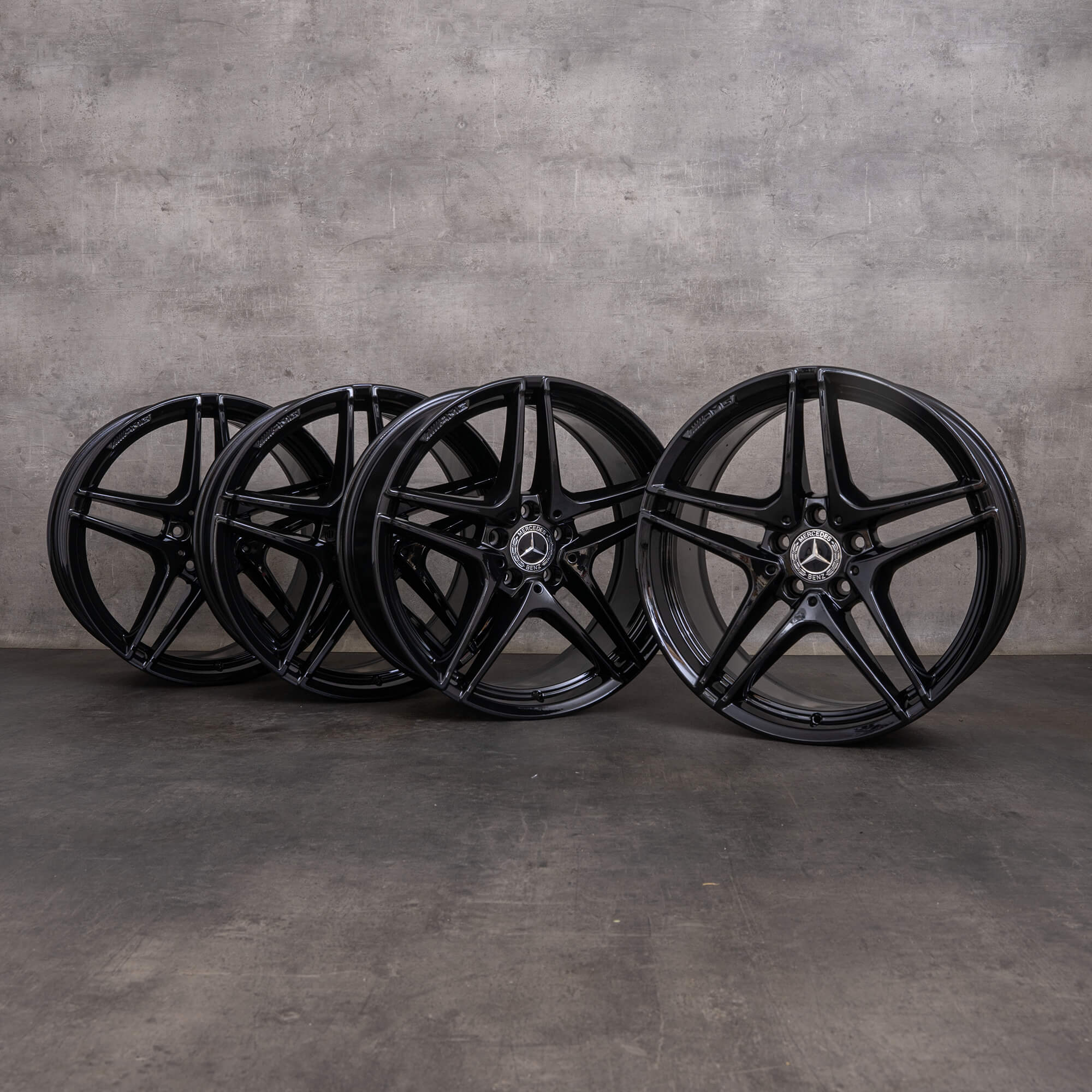 OEM Mercedes Benz C-Class C63 & S AMG Rims 19 inch W205 S205 ...
