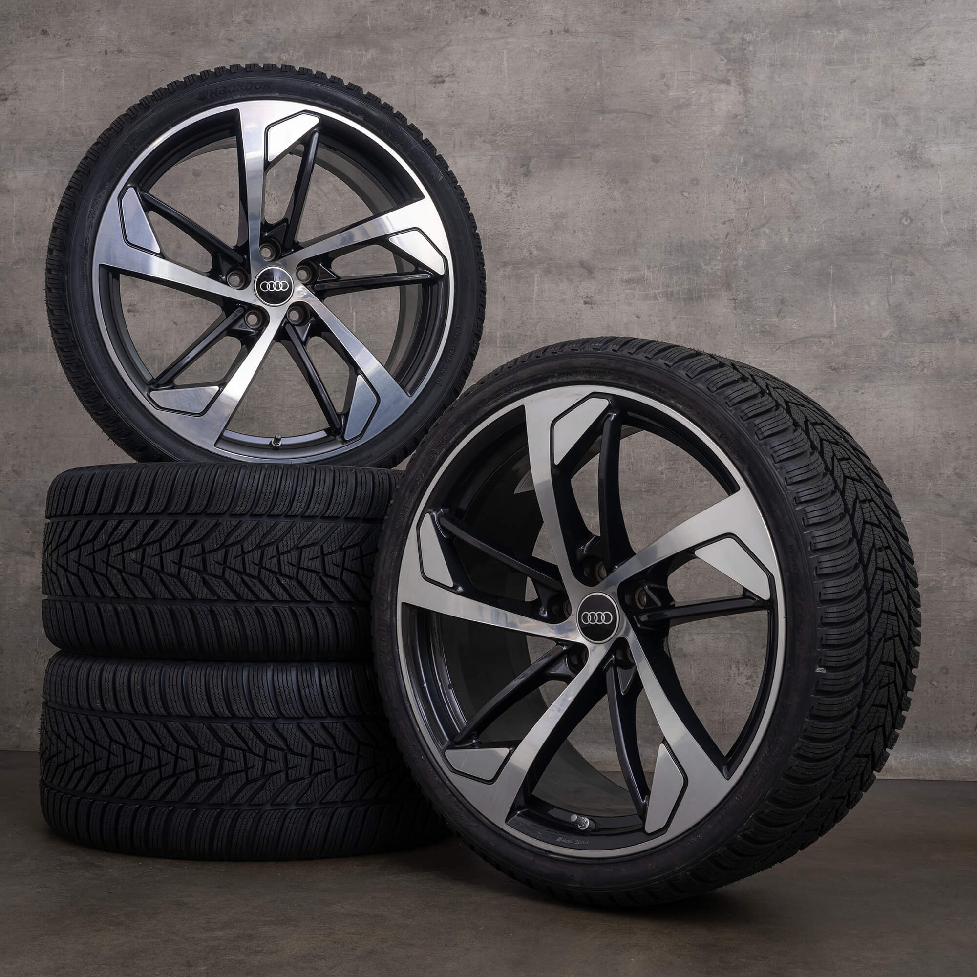 Original Audi RS4 RS5 Felgen 20 Zoll B9 8W F5 Winterreifen Trapezoid 8W0601025CN Winterräder