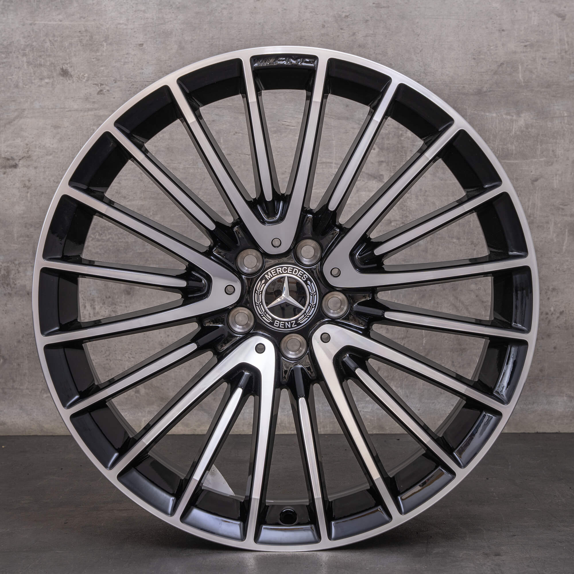Llantas originales Mercedes Benz AMG CLS 53 4Matic 20 pulgadas C257 A2574014200 A2574014300 negro alto brillo torneado