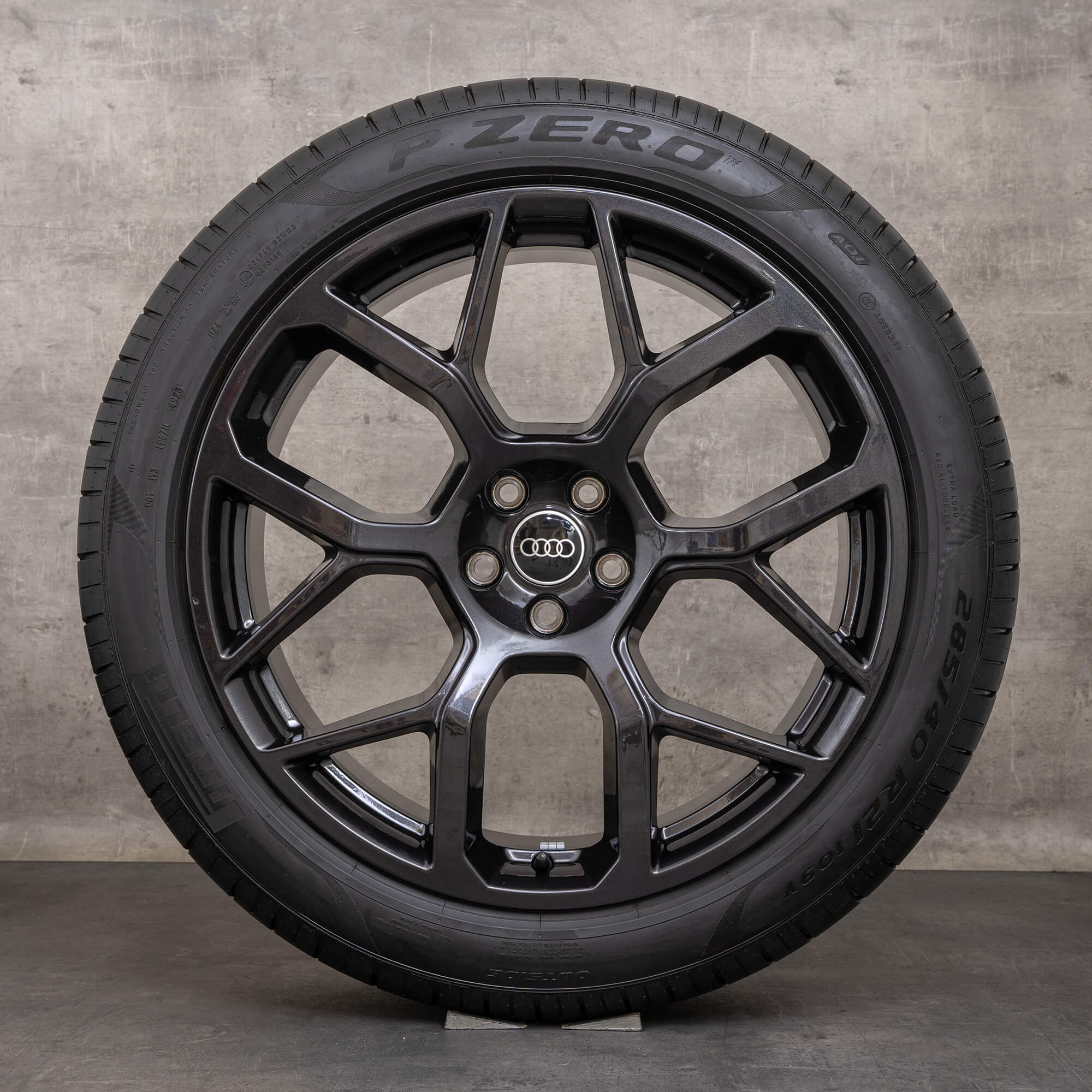 Original Audi Q7 SQ7 Felgen 21 Zoll 4M Sommerräder 4M0601025DC schwarz