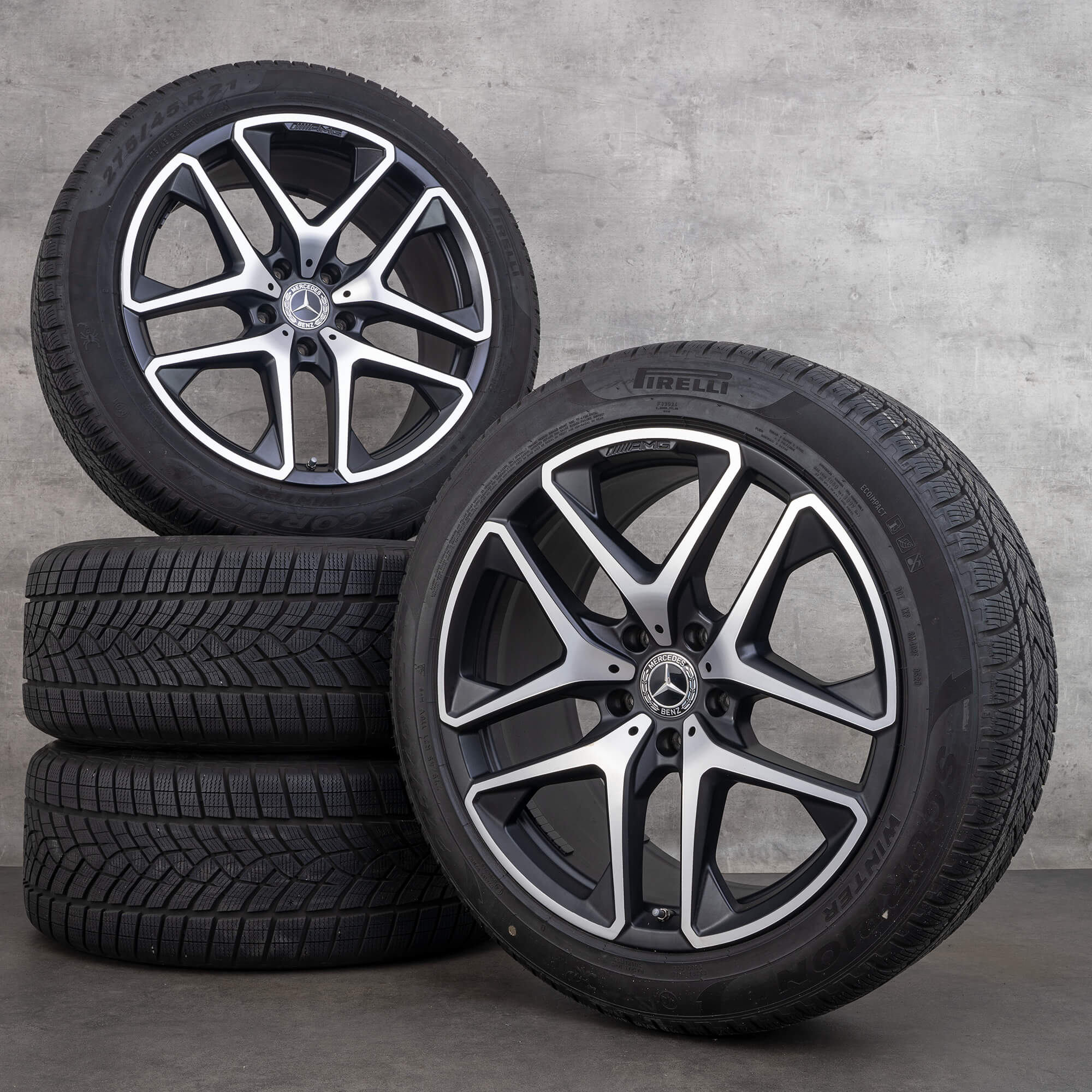 AMG 21 Zoll Mercedes Benz Felgen G-Klasse W463A G63 Winterreifen 