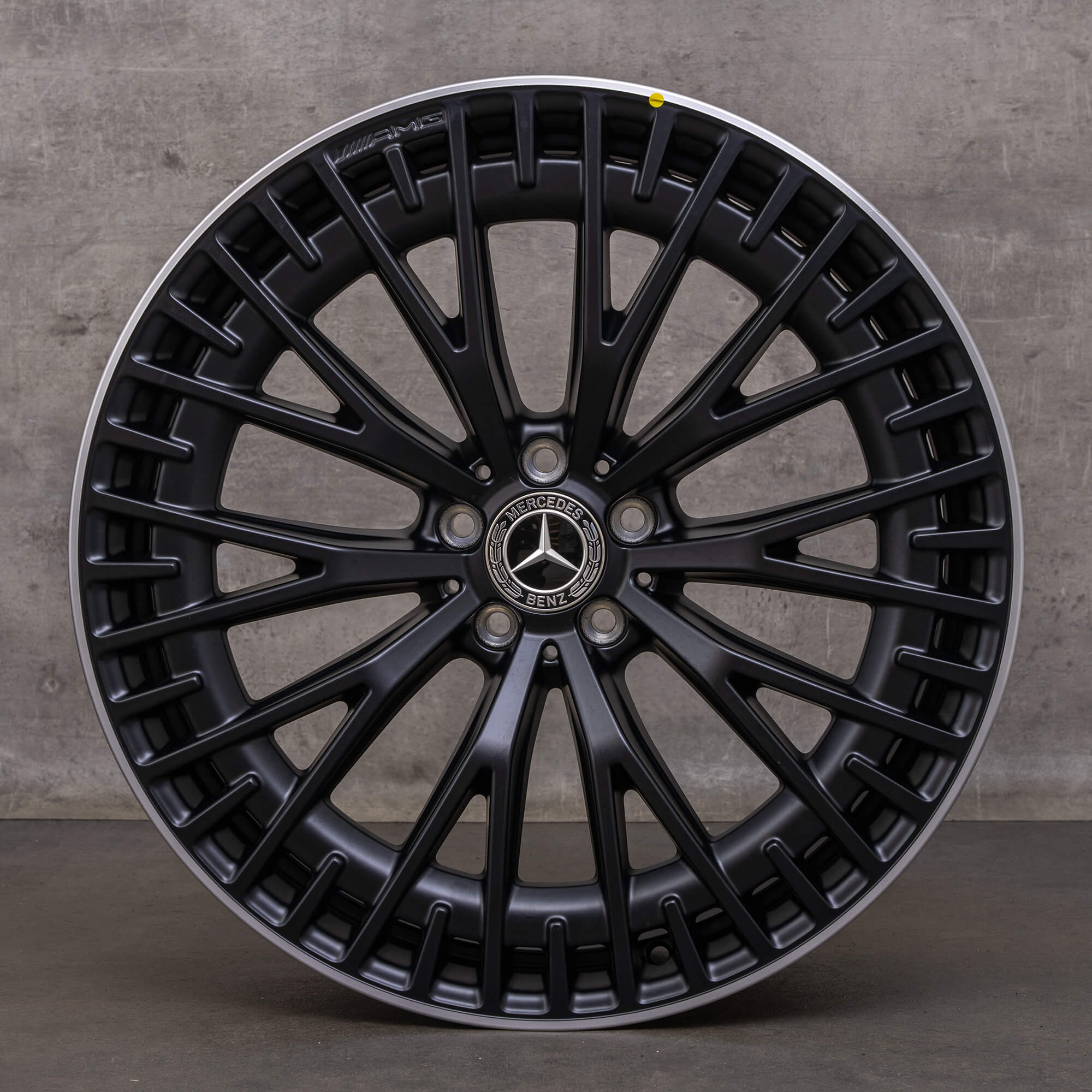 Llantas originales Mercedes Benz EQS 53 AMG 21 pulgadas V297 A2974012900 negro mate alto brillo torneado NUEVO
