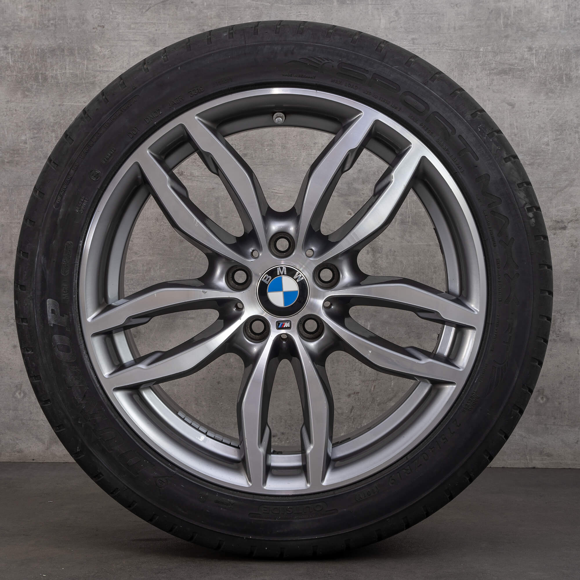 よね　BMW X3(F25)/X4(F26)用R18 MAK その2 BMW X3 F25 X4 F26 summer wheels styling 622 M19 inch rims tires