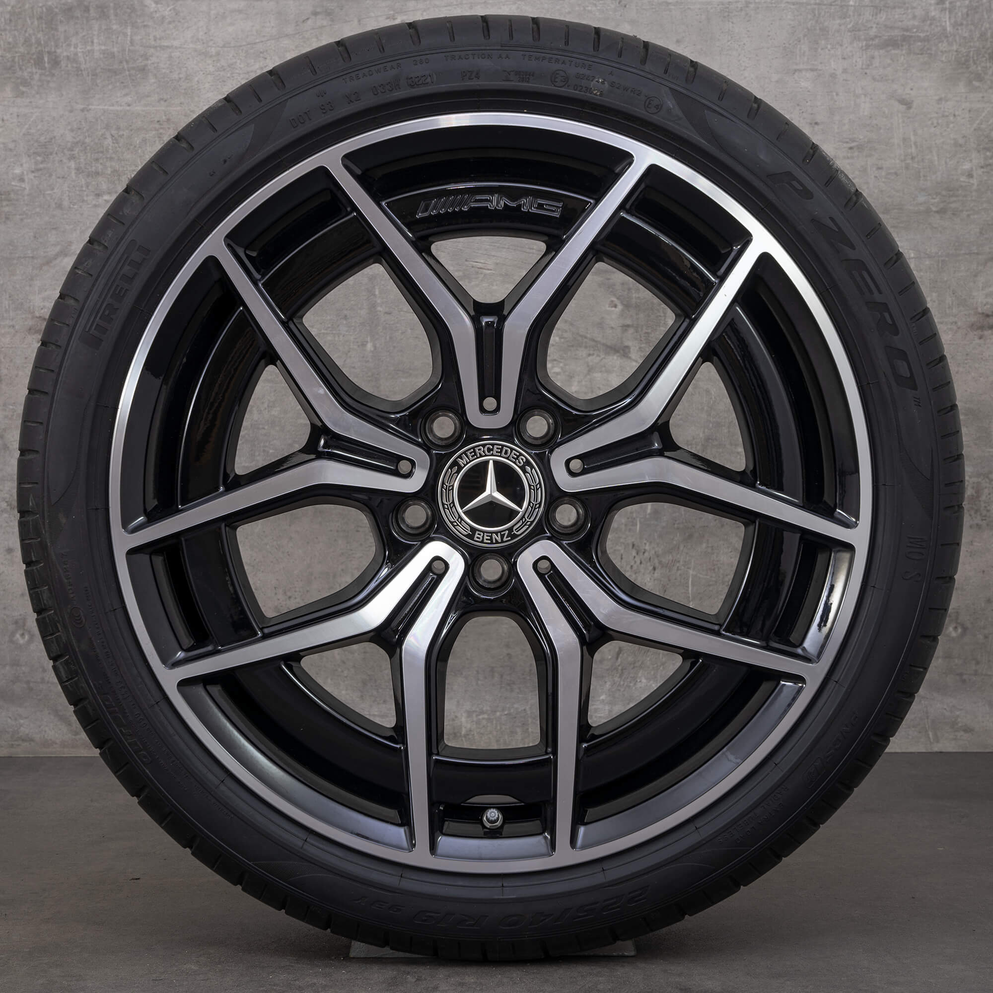 AMG 19 inch Mercedes Benz velgen CKlasse W206 S206 zomerbanden zomervelgen