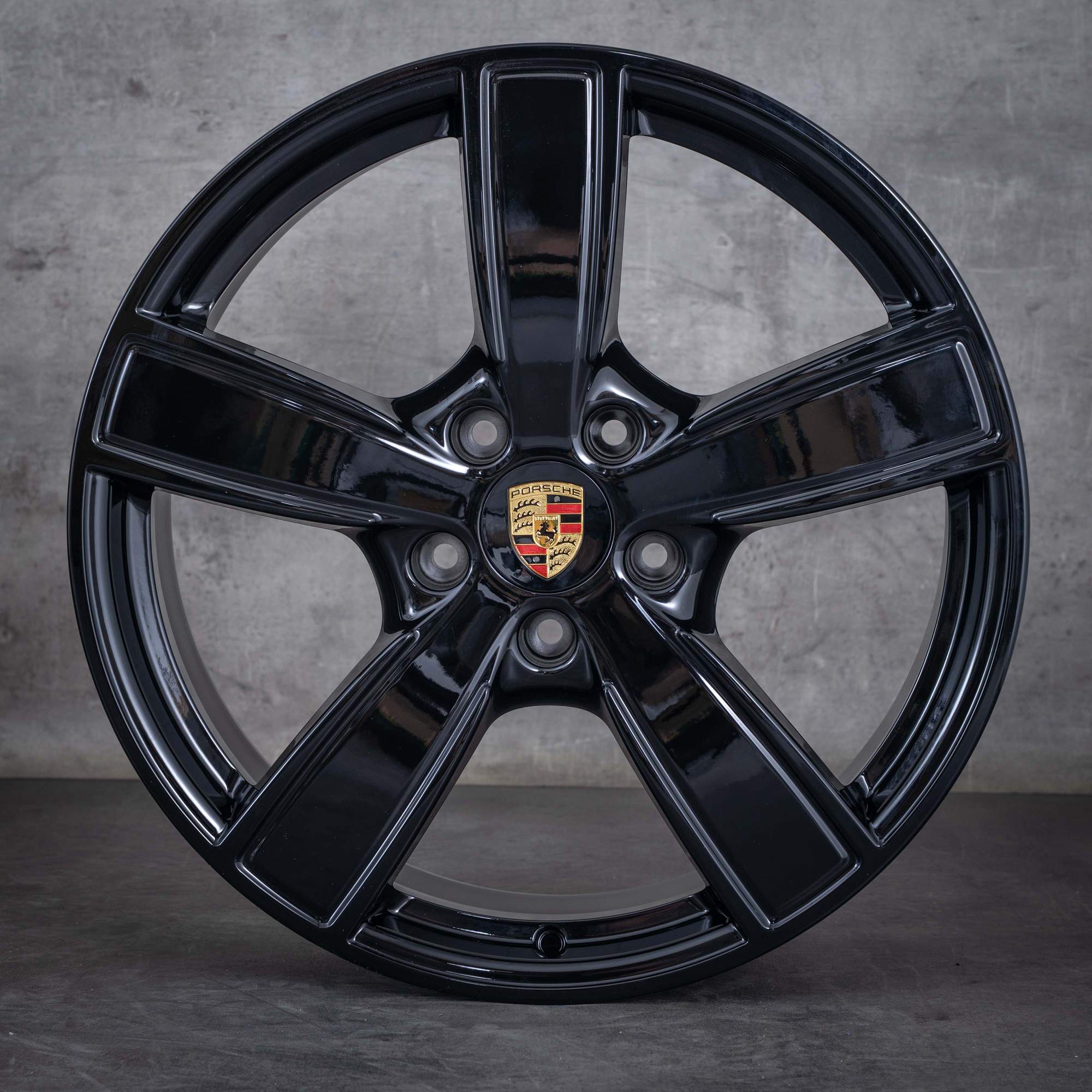 Alkuperäiset Porsche Cayenne Coupe 20 tuuman vanteet 9YA E3 9Y0601025BP 9Y3601025AH Sport Classic mustat kiiltävät.