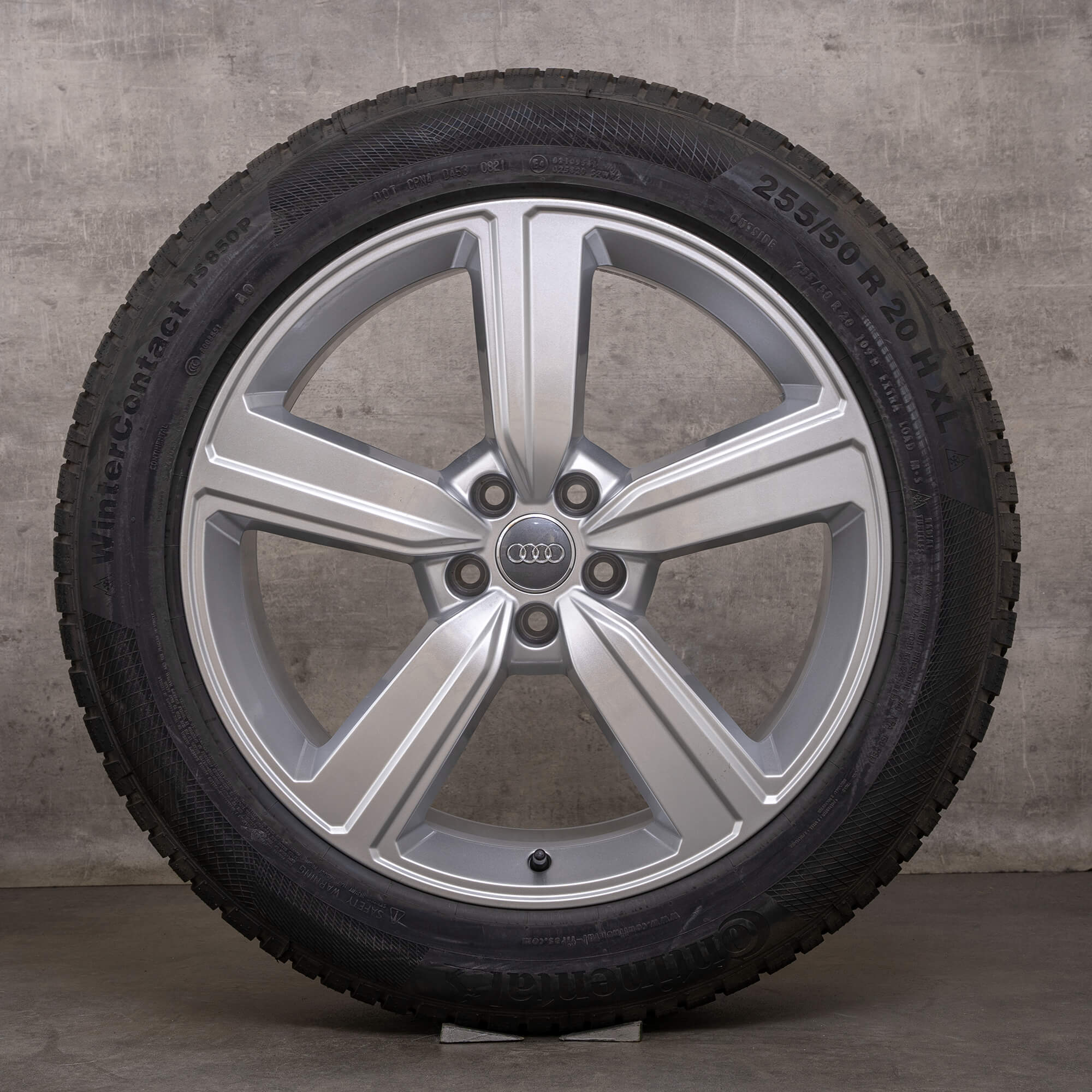 Originální zimni alu kola Audi e-tron & Q8 20" ráfky GEN GEA 4KE601025S stříbrné NOVÁ