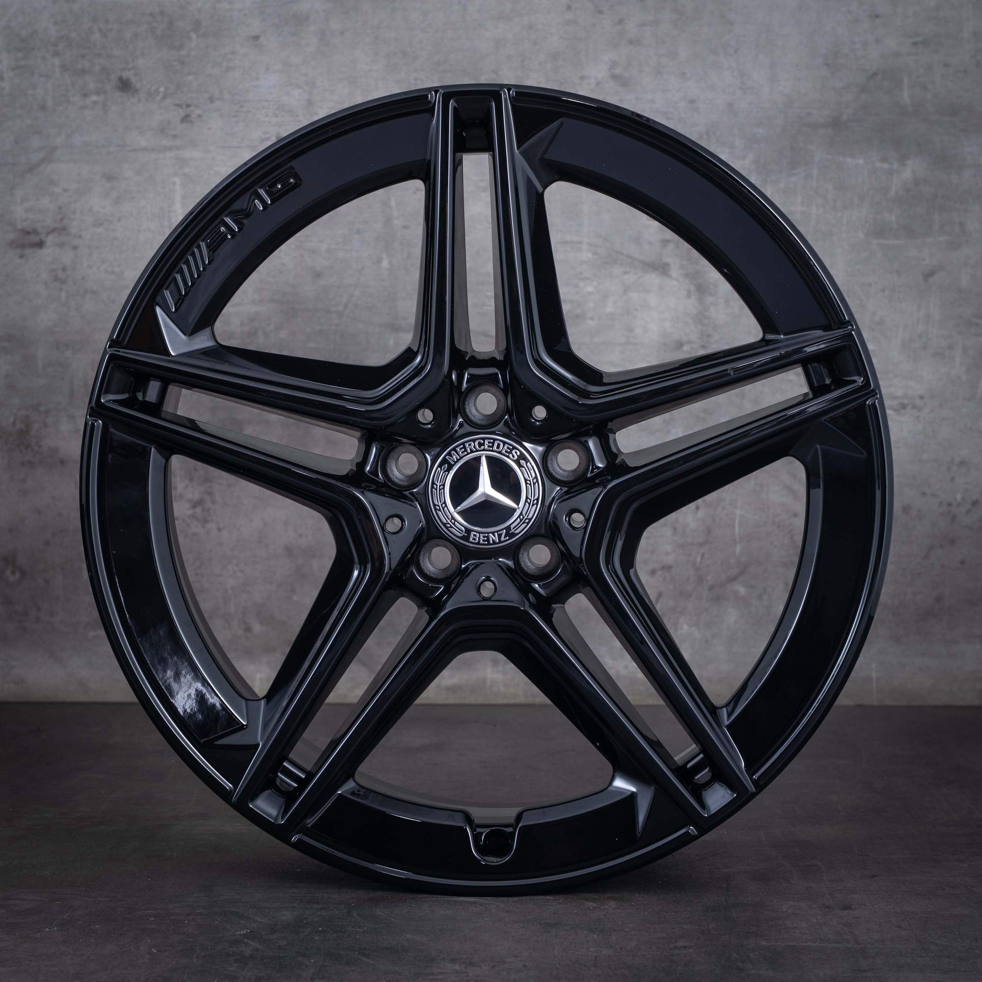 Original Mercedes Benz CLS AMG Felgen 19 Zoll C257 A2574011500 schwarz glanz