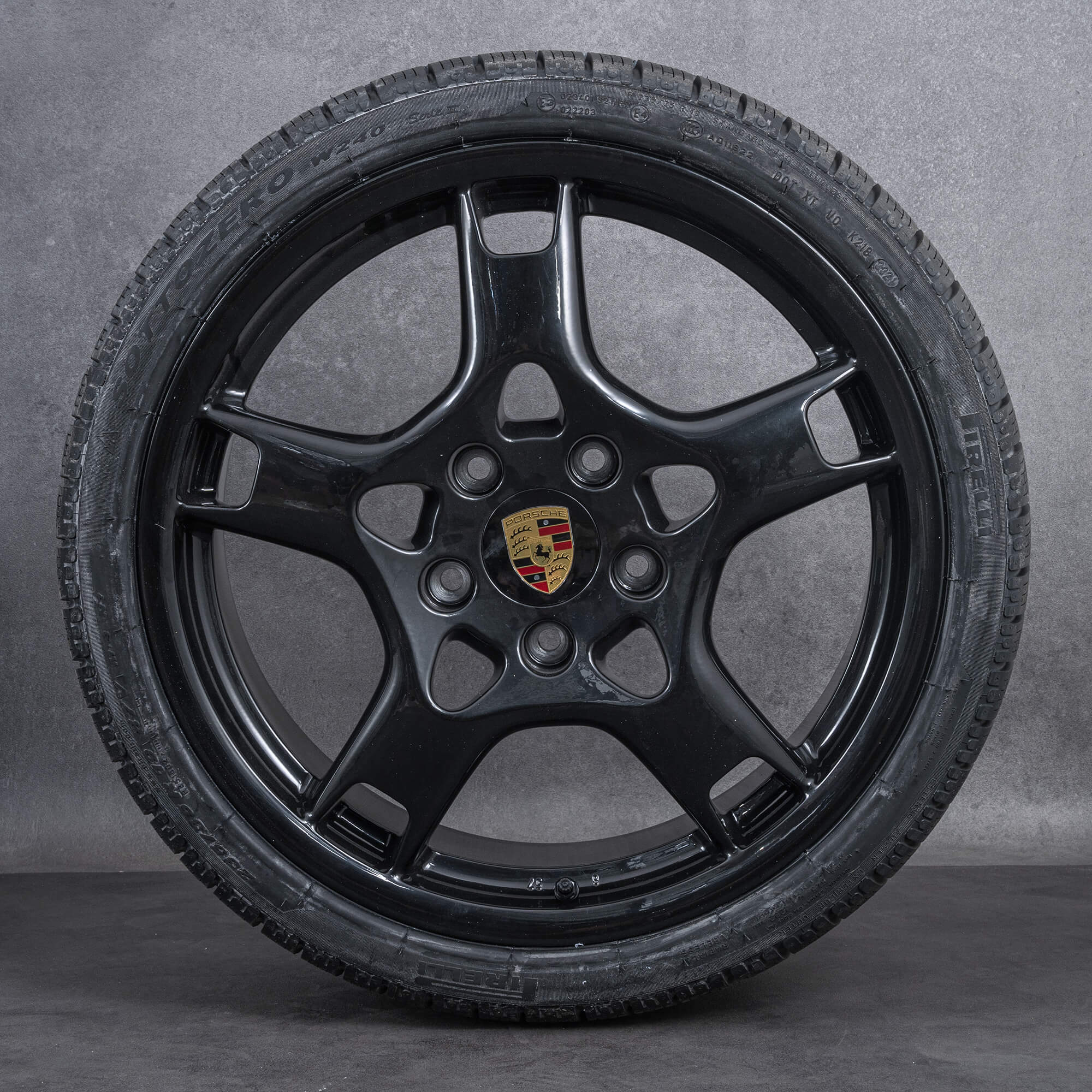 oem Porsche 997 rims 19 inch C2 S snow tire packages winter tires