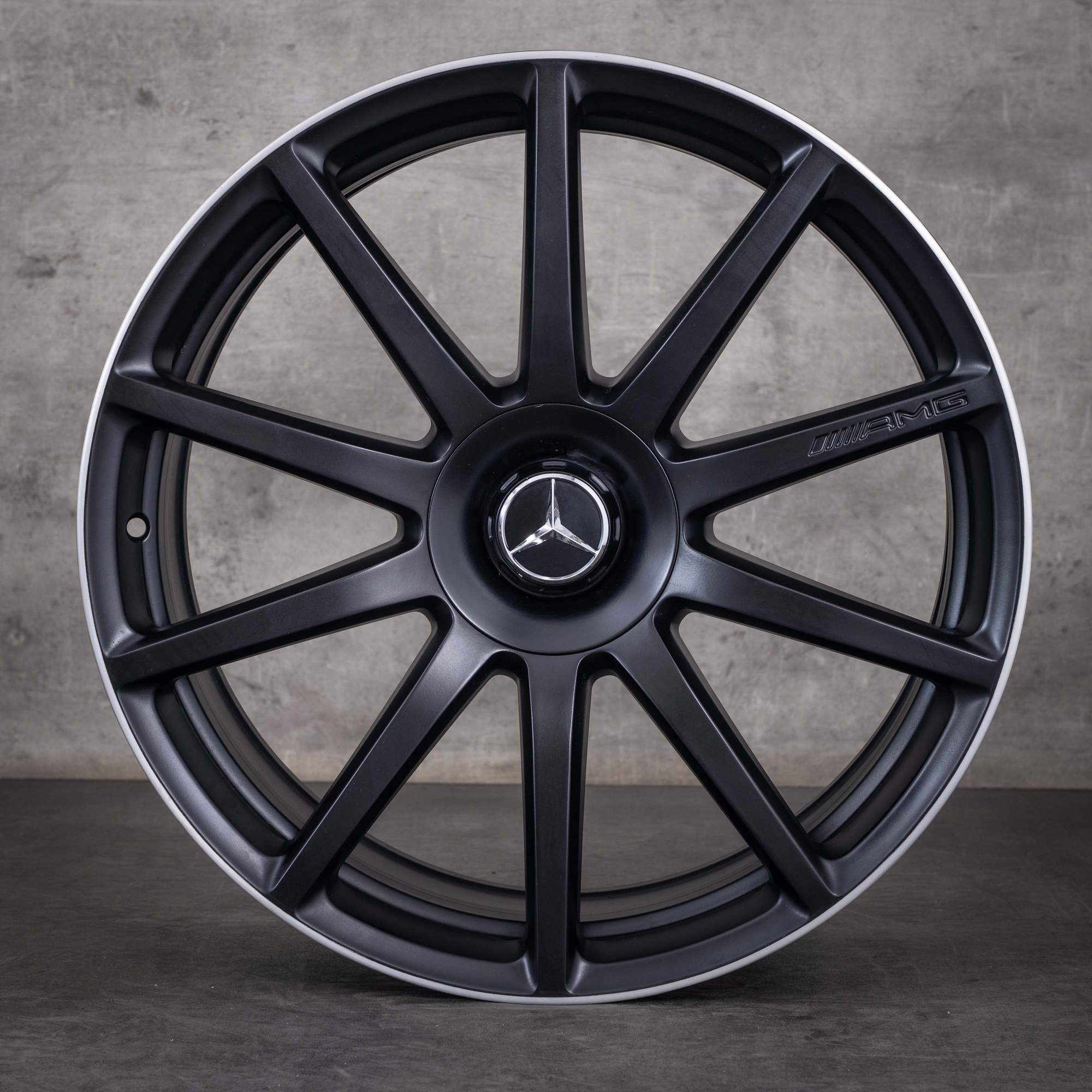 Original Mercedes Benz S-Klasse S63 S65 AMG Felgen 20 Zoll W222 C217 A217 A2224010600 A2224010700 schwarz matt glanzgedreht