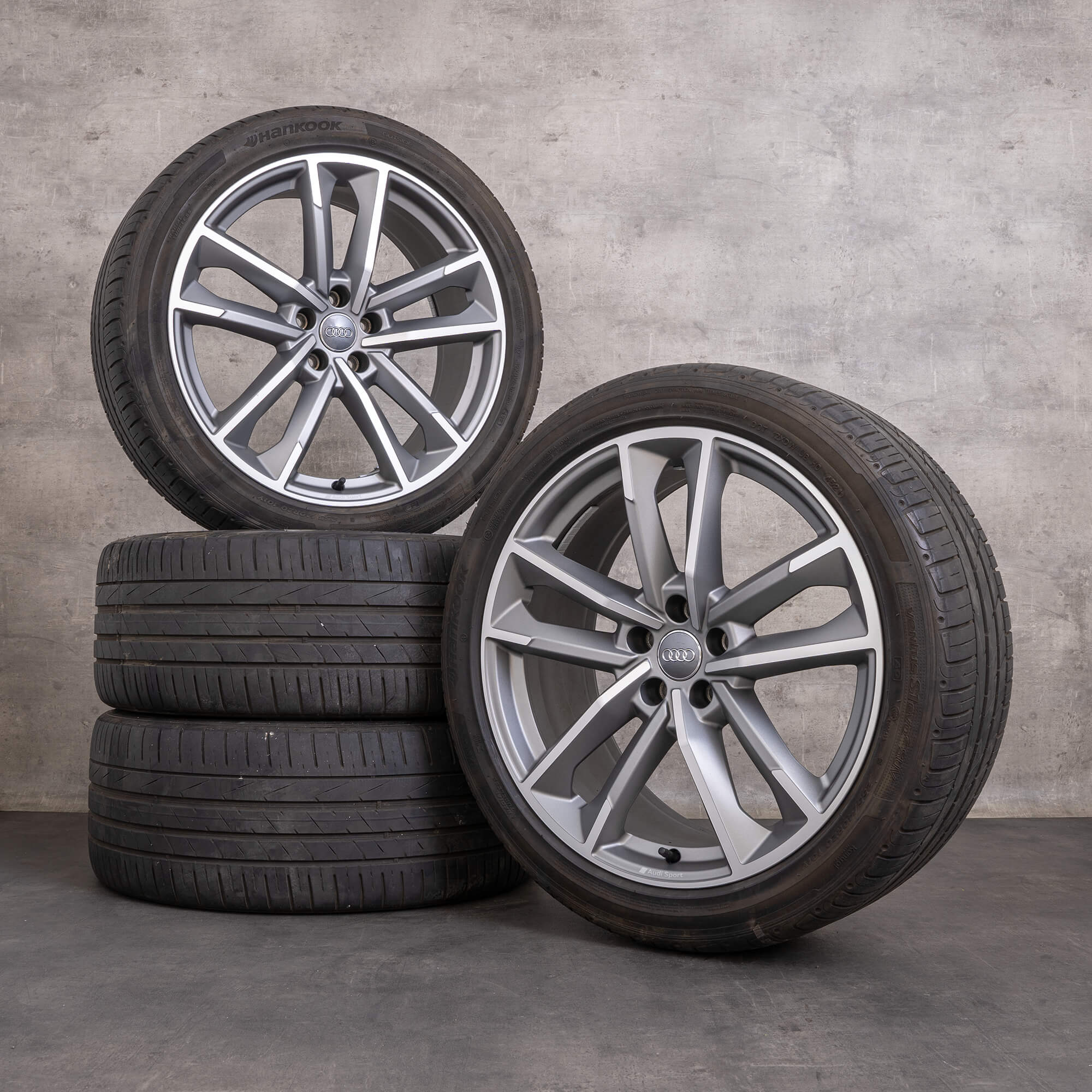 Genuine Audi A7 S7 ruote 20 pollici 4K C8 estive 4K8601025M antracite opaco
