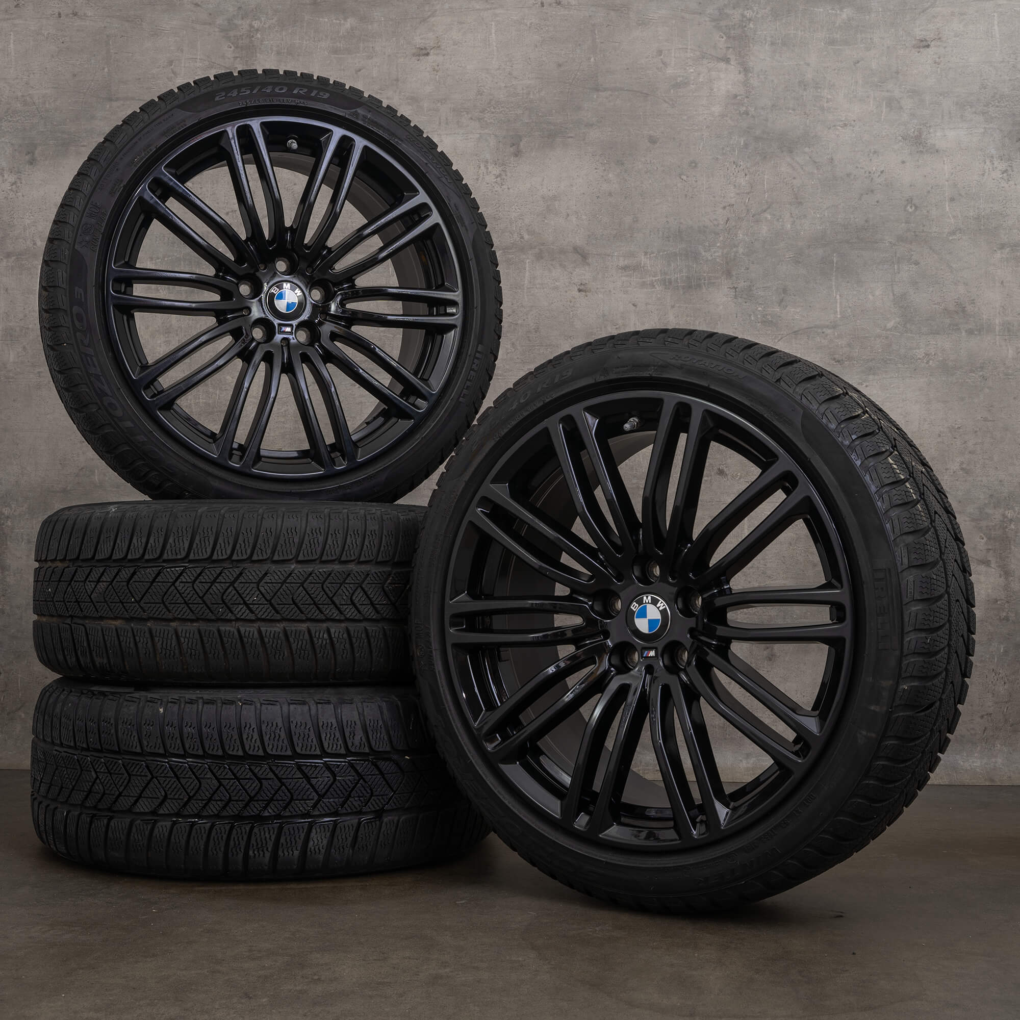 OEM BMW 5 Series Winter Wheels 19 Inch G30 G31 Rims Styling 664 M