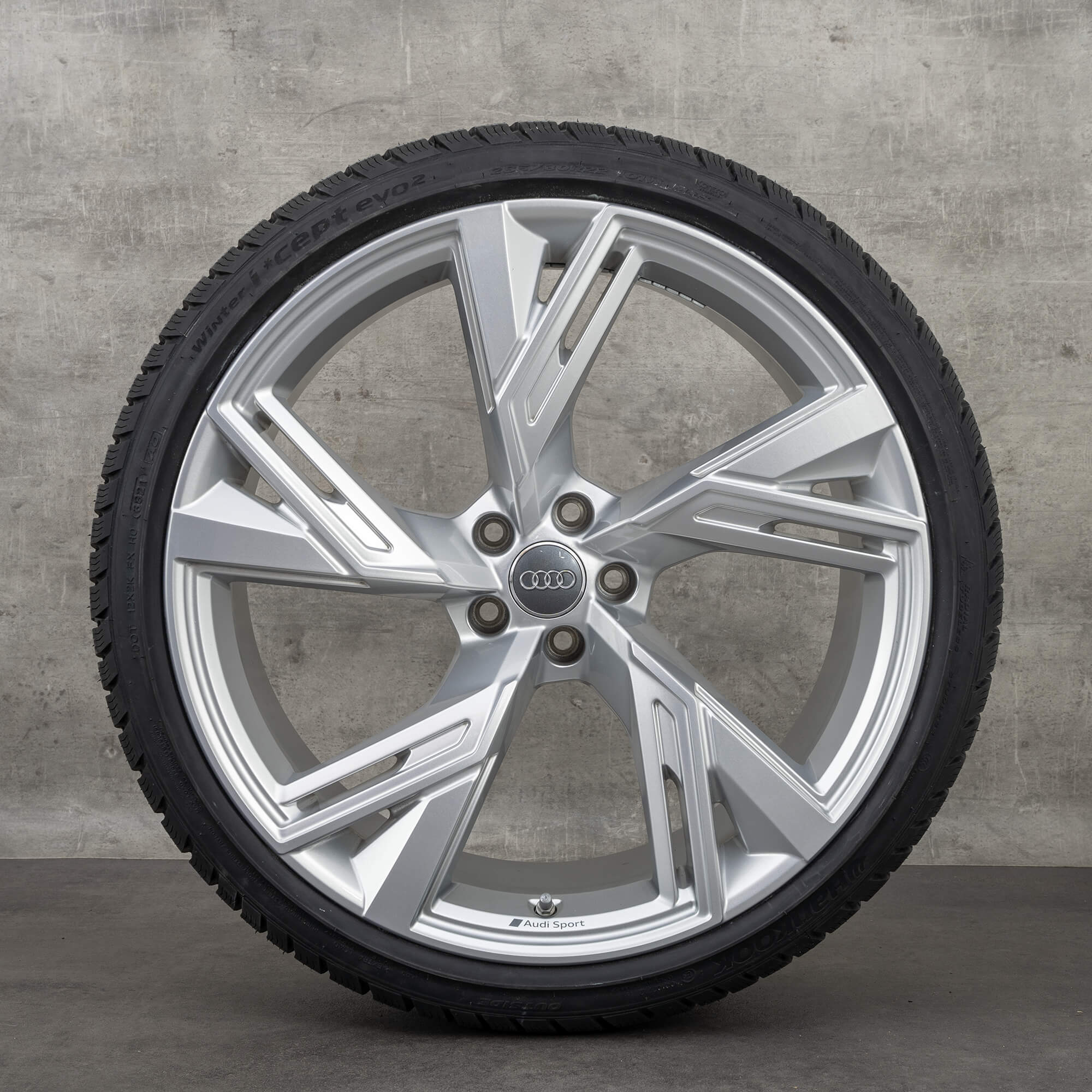 Audi 22 tommer fælge RS6 RS7 4K C8 trapez vinterdæk vinterhjul 4K0601025R NYHED