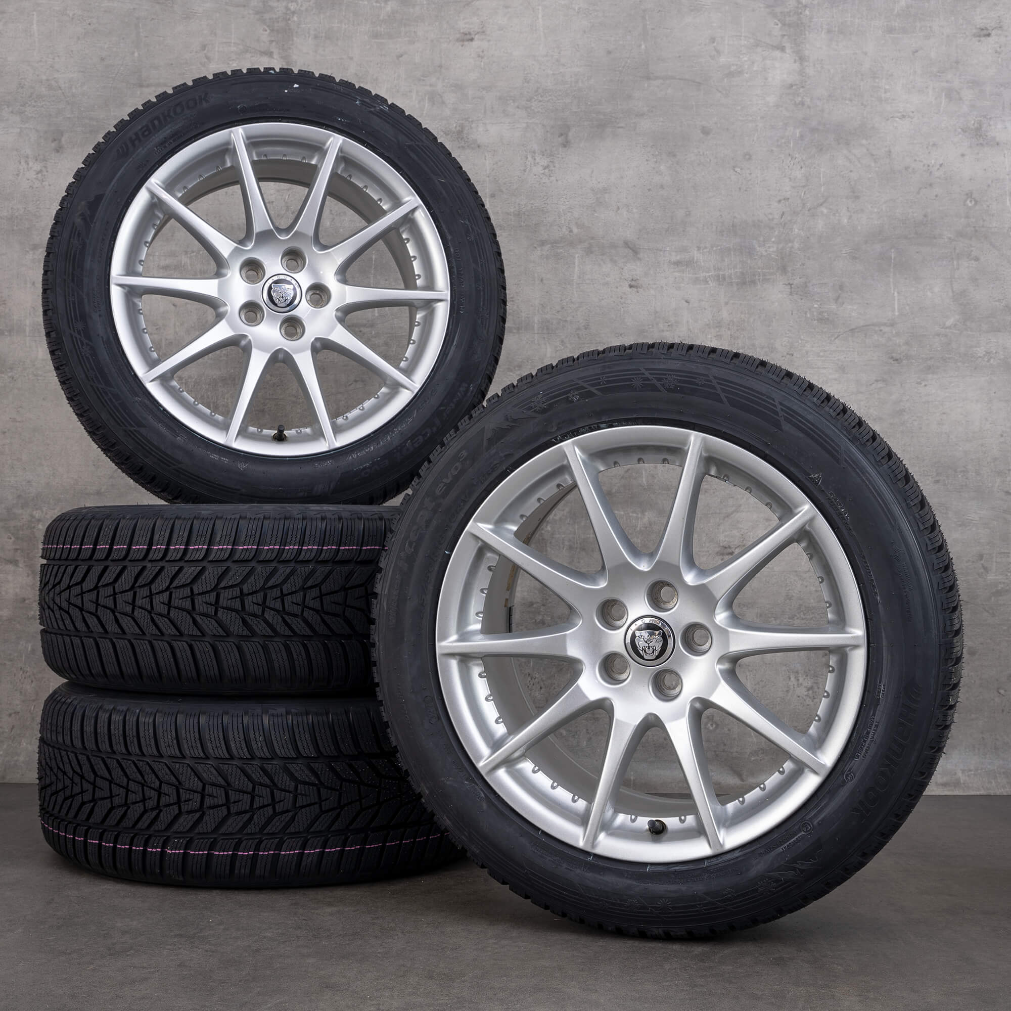 Jaguar XJ XJL X351 18 inch winter tires AW93-1007-AA AW93-1007-BA