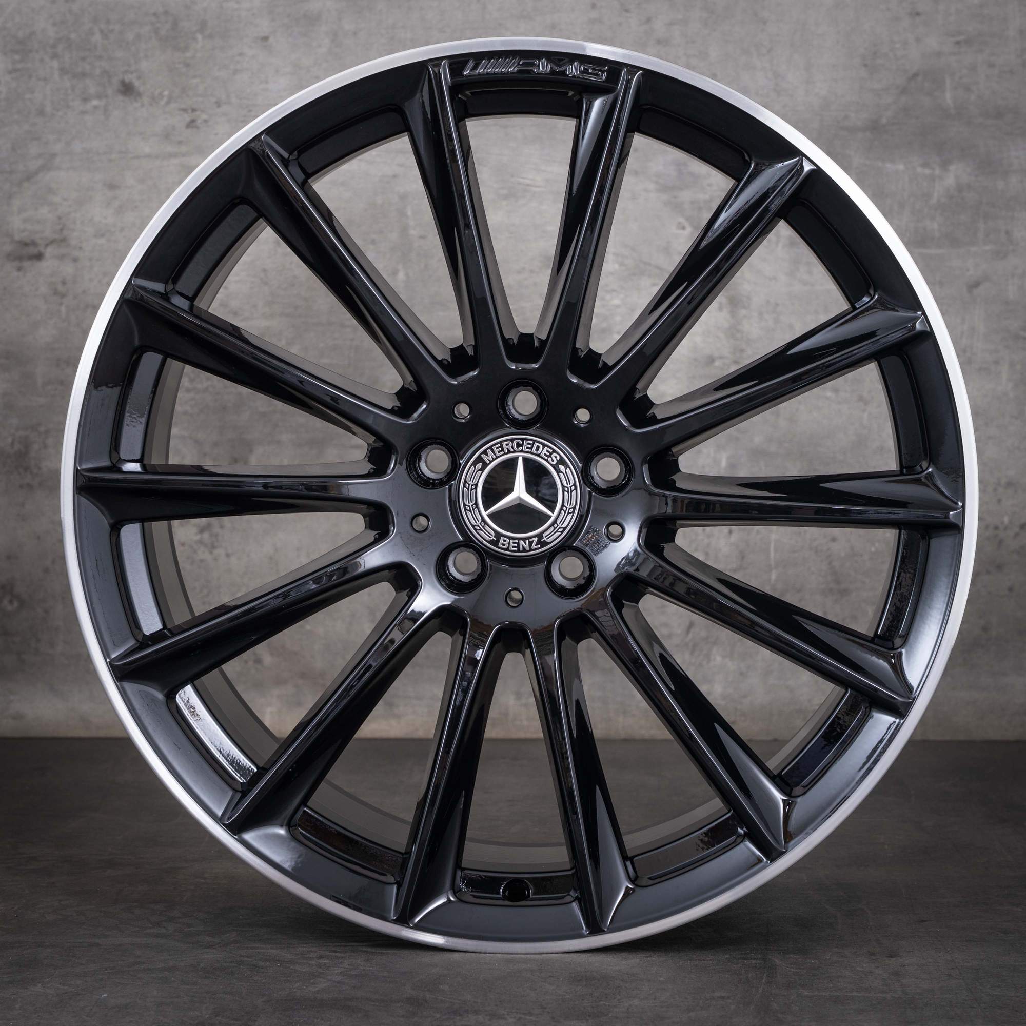 Original Mercedes Benz S-Klasse Felgen 20 Zoll W223 V223 X223 A2234011500 A2234011600 schwarz glanz NEU