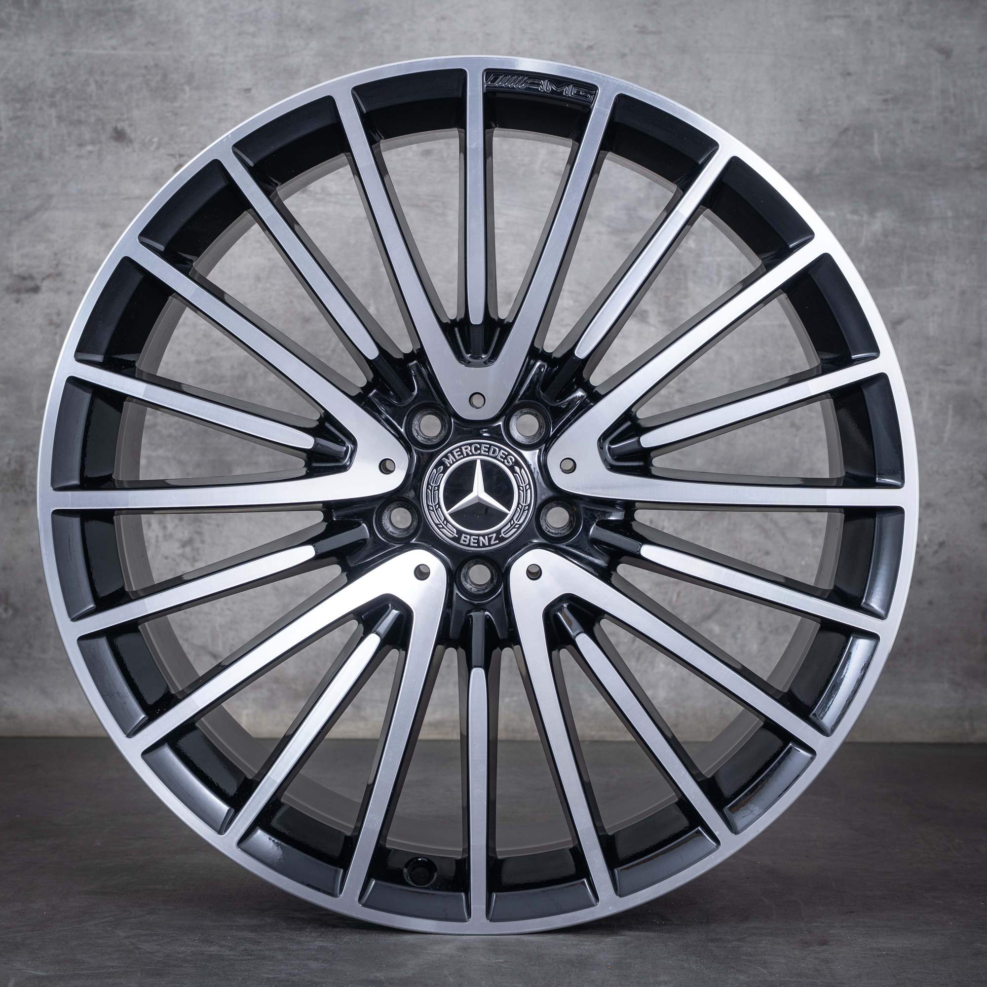 Oryginalne felgi Mercedes Benz Klasa S 21 cali W223 V223 koła letnie A2234011700 A2234011800 czarne polerowane