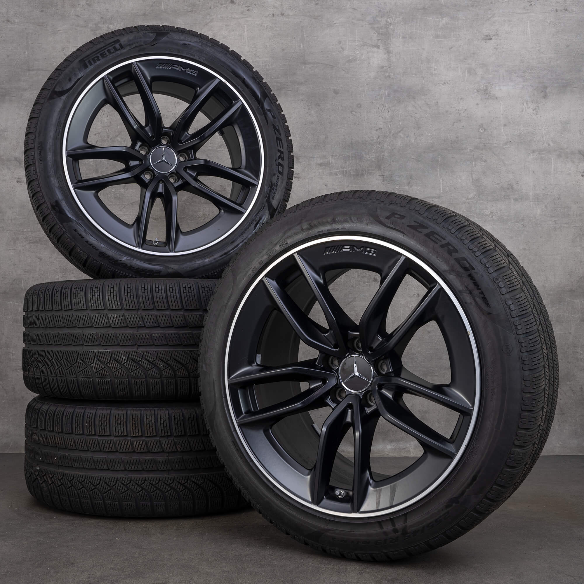 19 Zoll Mercedes Felgen AMG GT X290 43 53 63 Winterreifen  