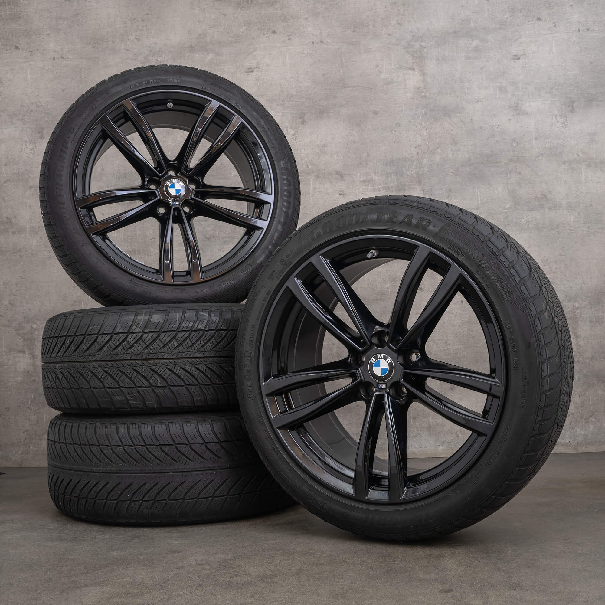 BMW 7er G11 G12 6er GT G32 Winterräder 19 Zoll Felgen Winterreifen 
