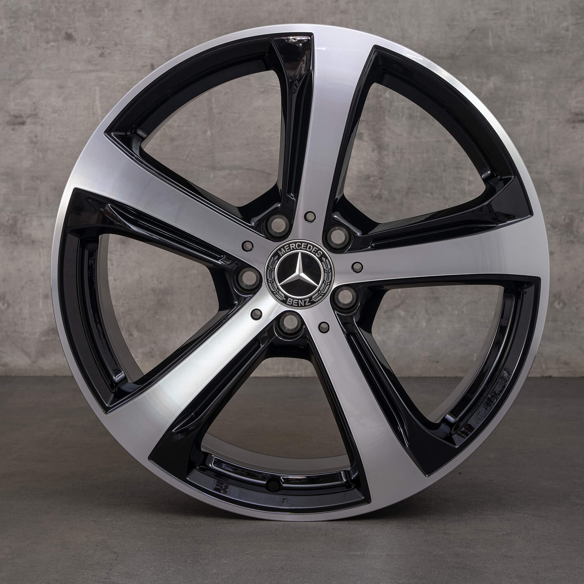 Oryginał Mercedes Benz Klasa C Felgi 19 cali X206 All-Terrain A2064015800 czarne Polerowane NOWOŚĆ