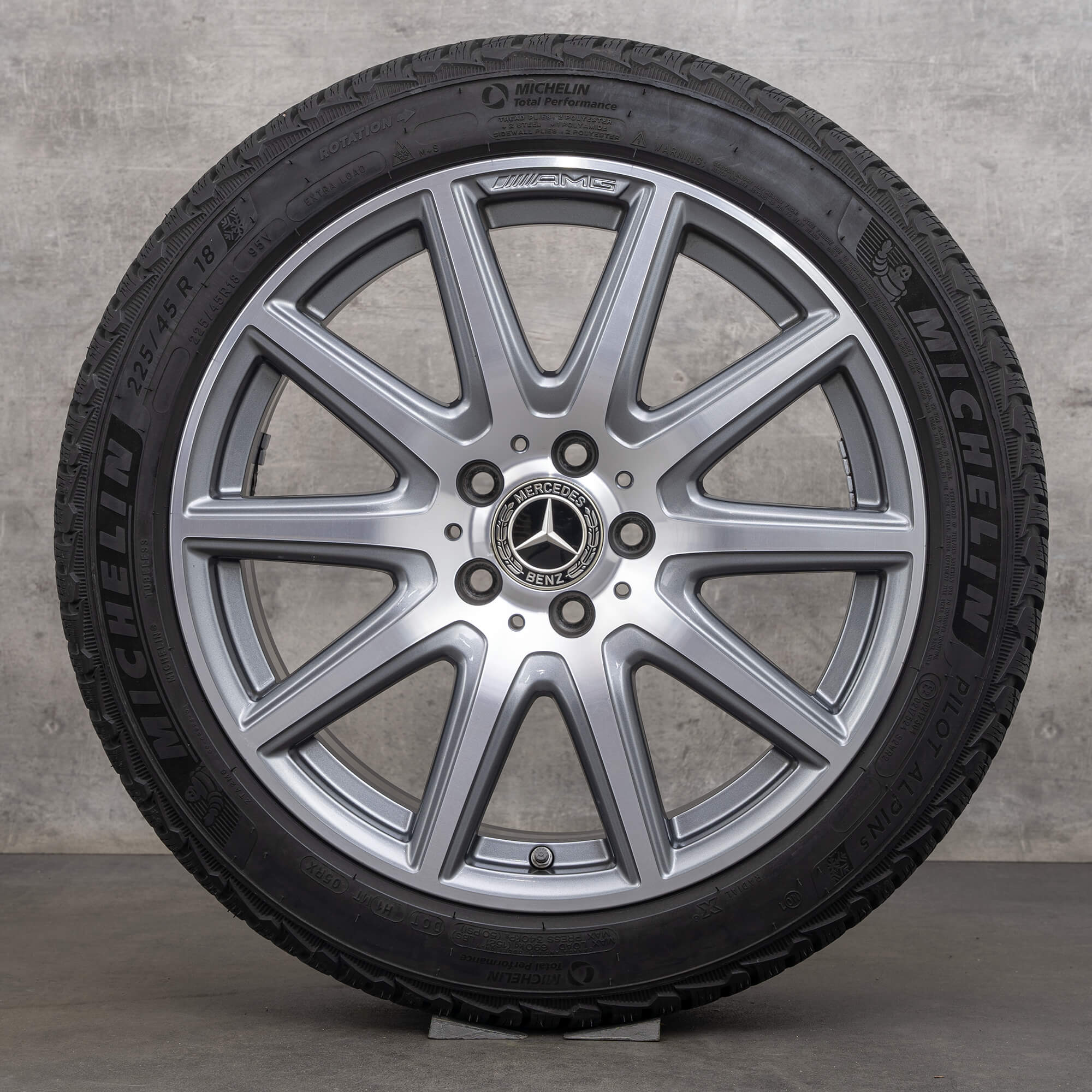 AMG Mercedes Benz A-Class A45 & S W177 CLA35 CLA 45 C118 winter wheels 18 inches