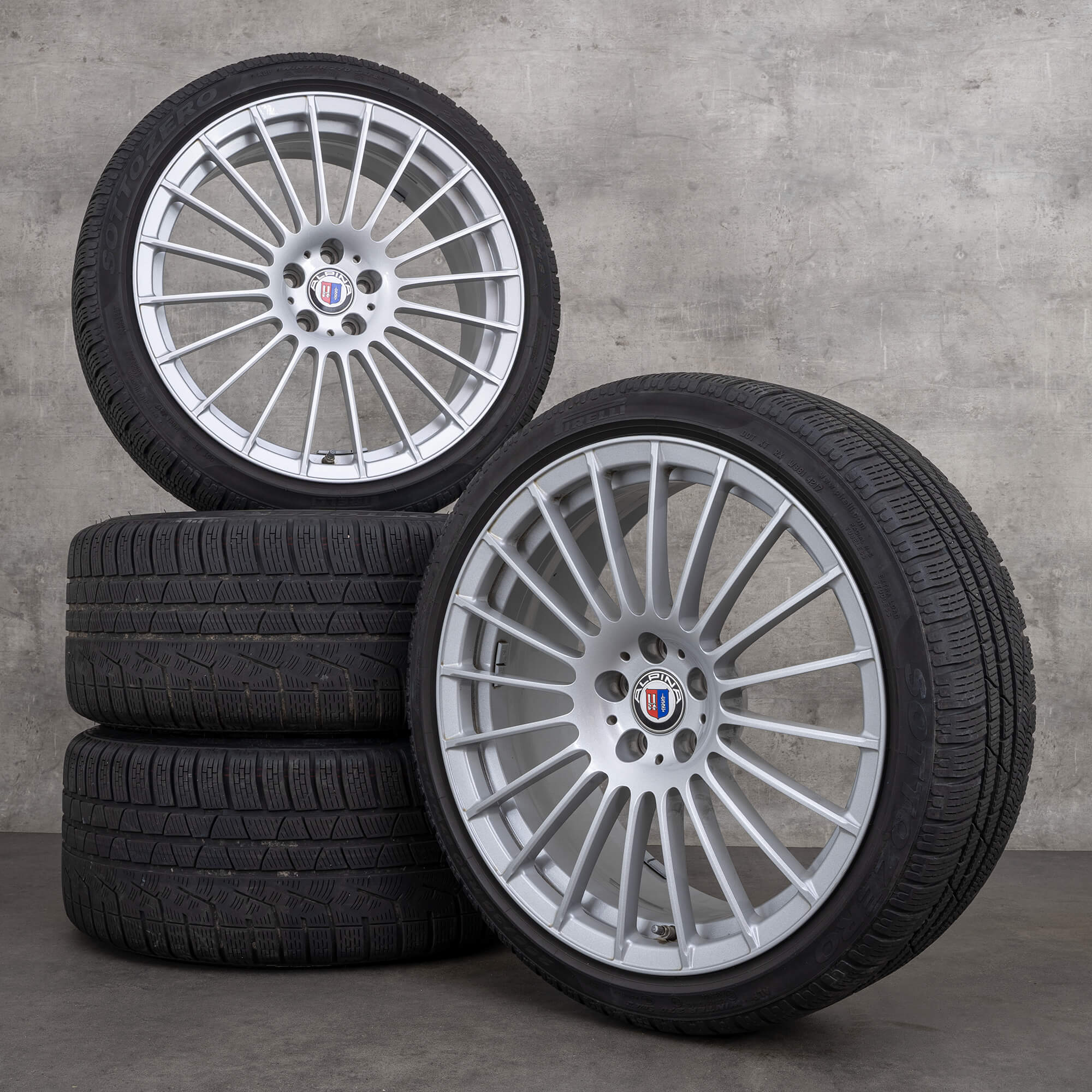 Alpina 20 inch rims BMW 5 Series G30 G31 CS17 alloy winter tires wheels