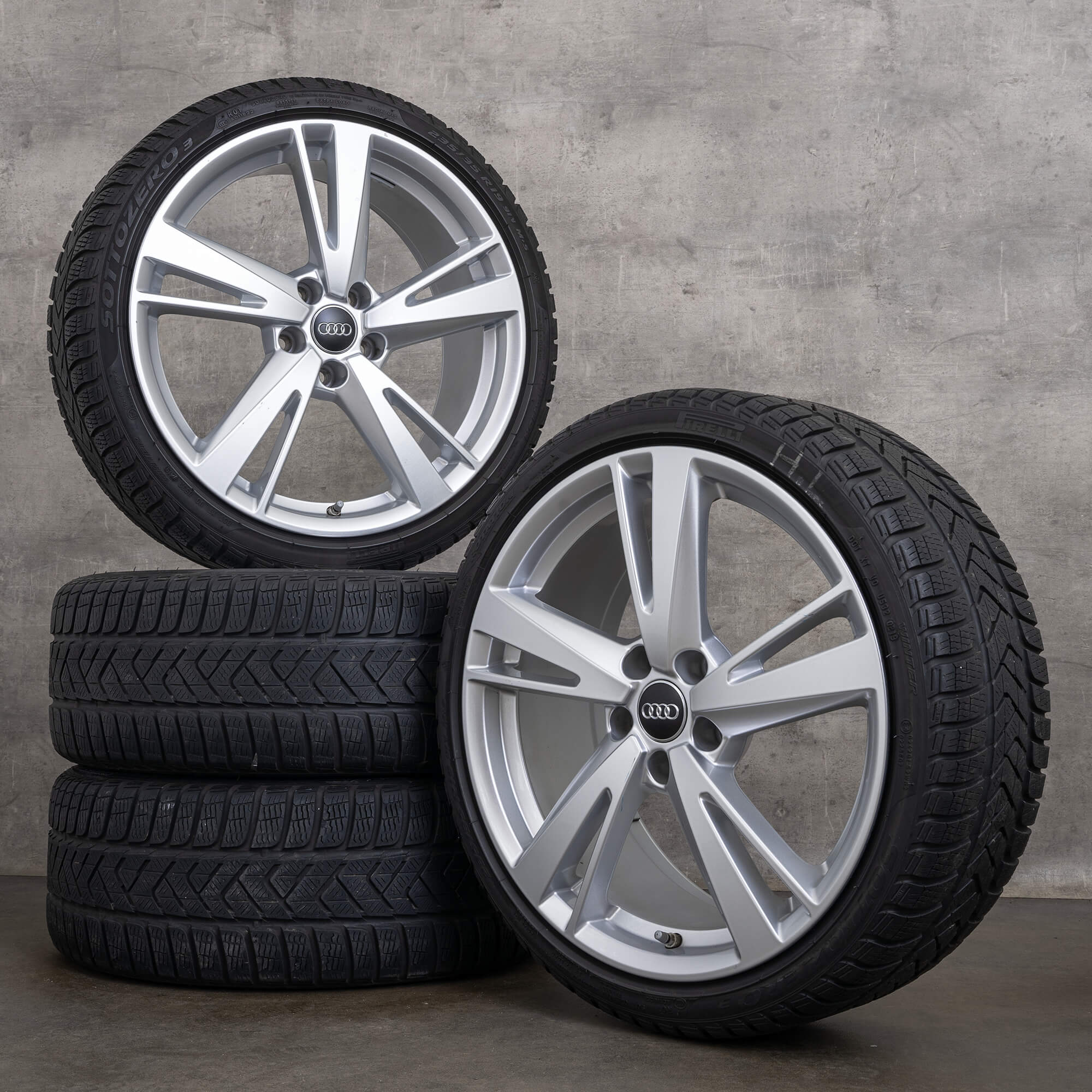 OEM Audi RS3 winter wheels 19 inch 8V rims Blade 8V0601025EJ silver