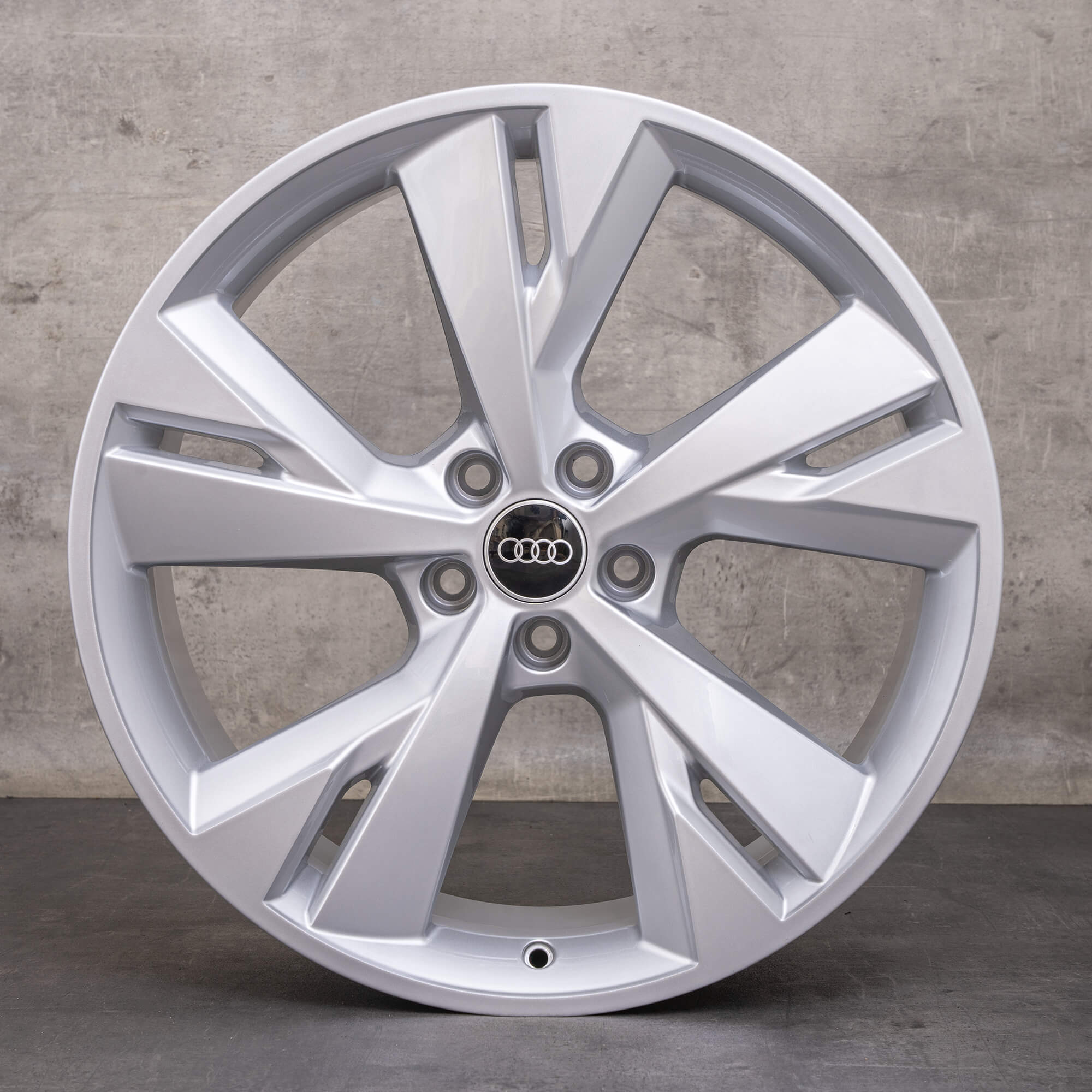 Jante originale Audi e-tron Q4 & Sportback 20 inch FZ 89A601025AP 89A601025AQ argintiu