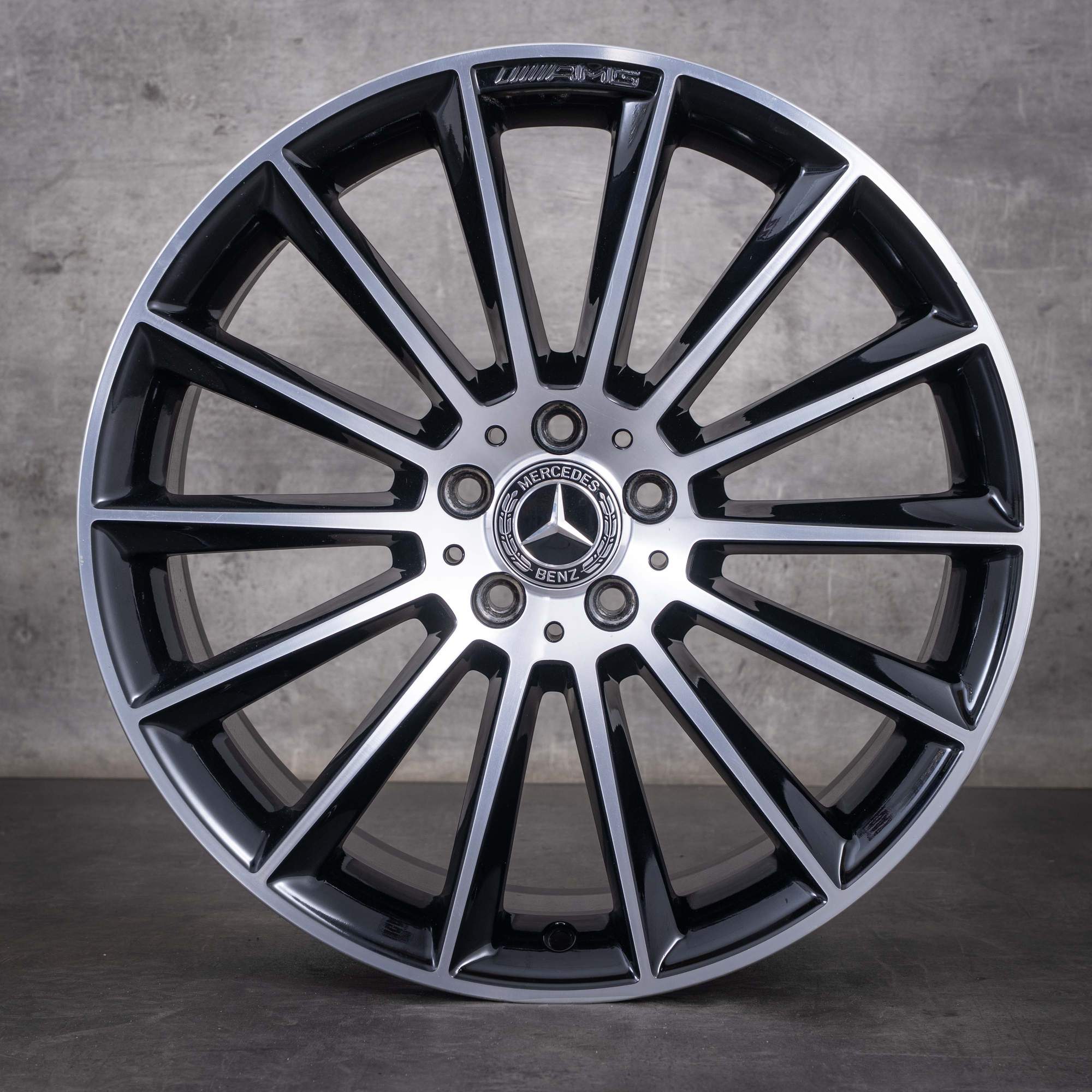 Original Mercedes Benz E-Klasse AMG Felgen 20 Zoll W213 S213 C238 A238 A2134012200 A2134012300 schwarz glanzgedreht