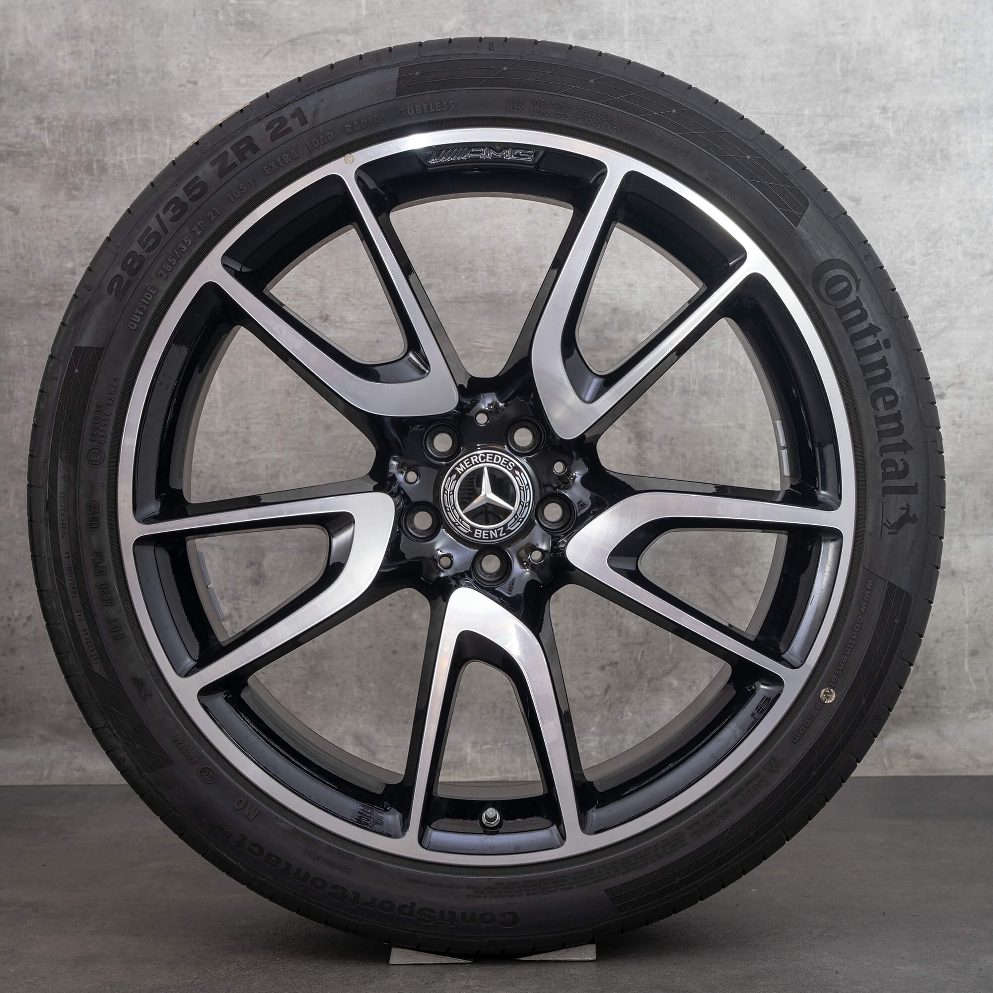 AMG 21 inch Mercedes Benz rims GLC43 C253 summer tires wheels