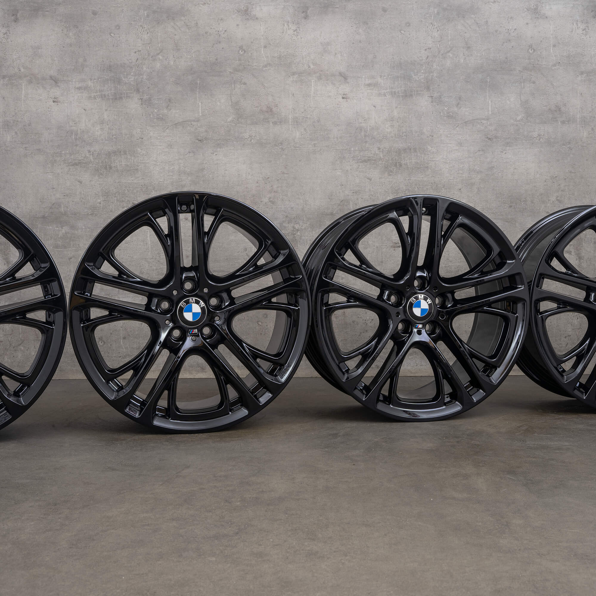 BMW X3 F25 X4 F26 20 Zoll Alufelgen schwarz lackiert 310 M 6787582 