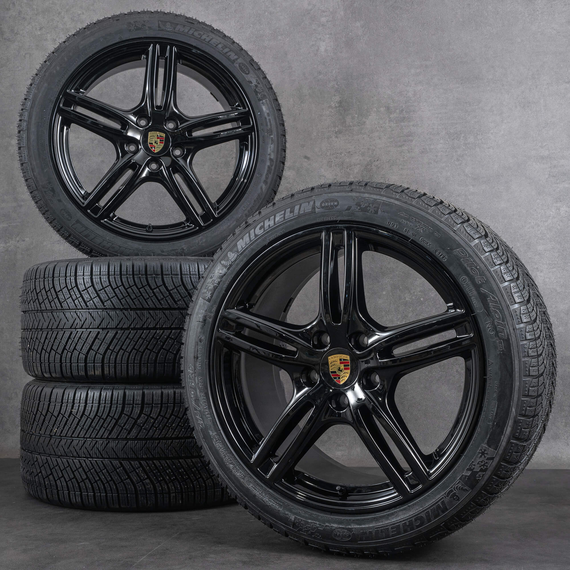 Jantes originales Porsche Panamera 971 20 pouces Winterrder Pneus d'hiver NEUF