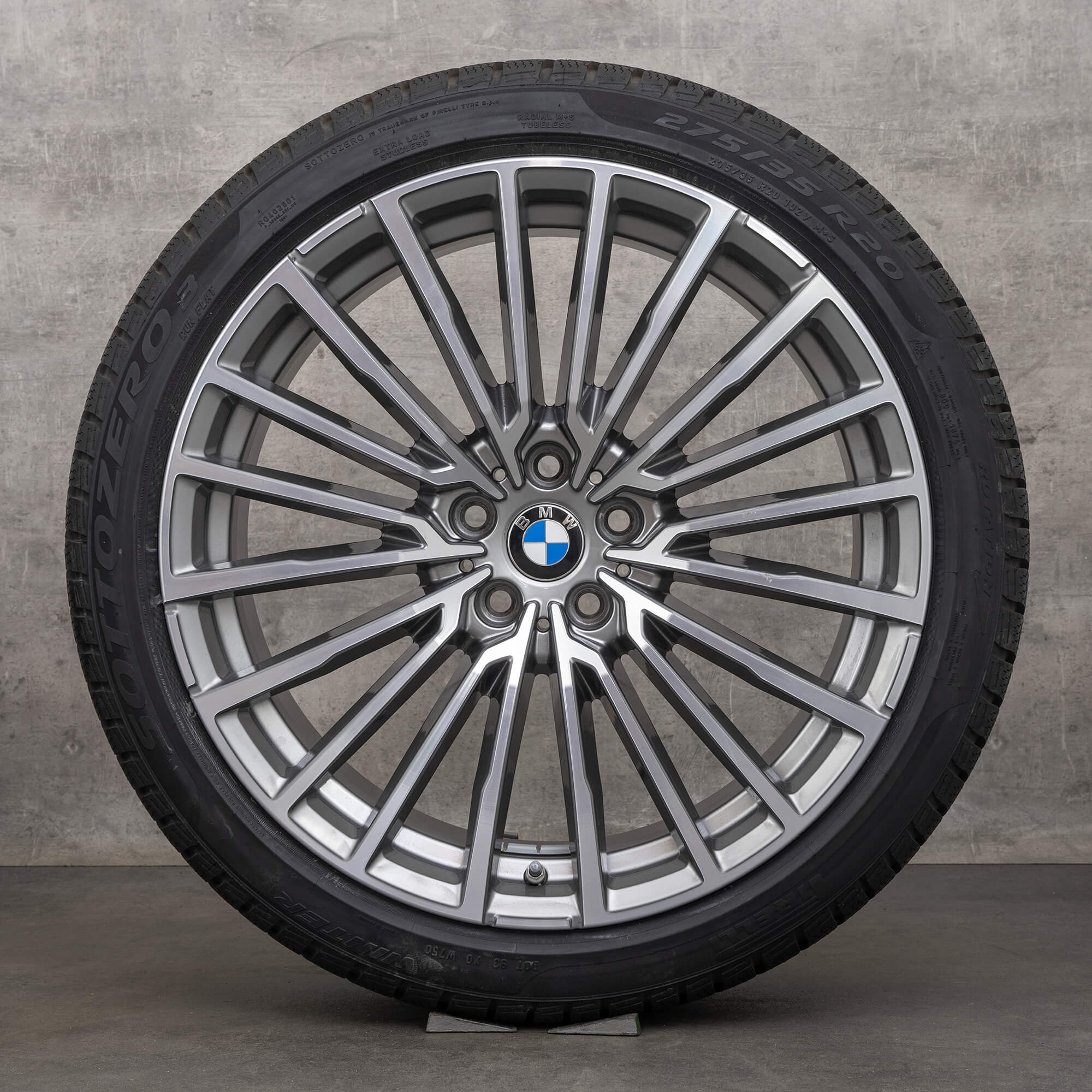 BMW 6 Series GT G32 7 G11 G12 winter wheels 20 inch rims 777 tires mm