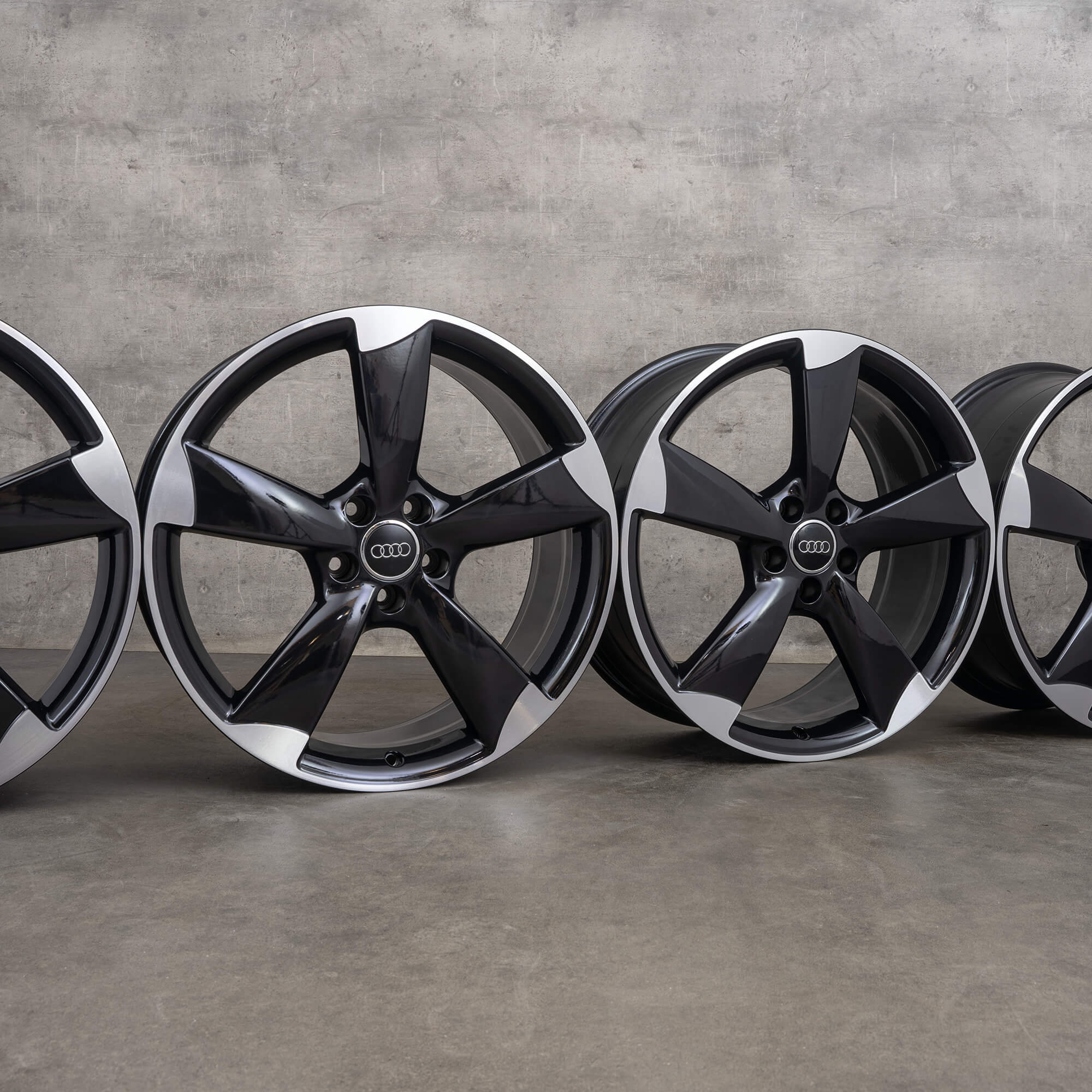 Audi A6 S6 4G C7 20 inch rotor rims black high-sheen 4G0601025BP