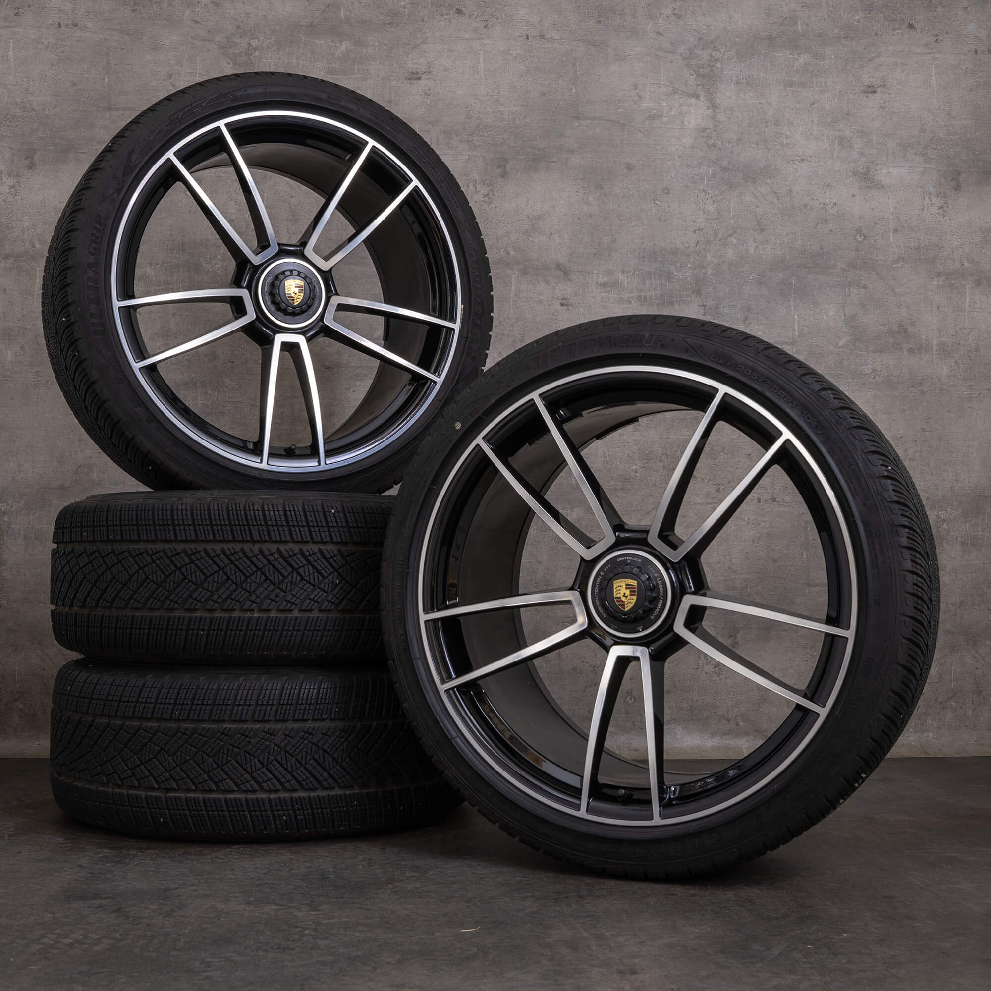 OEM Porsche 911 snow tire packages 20 21 inch 992 I rims 992601025AB ...