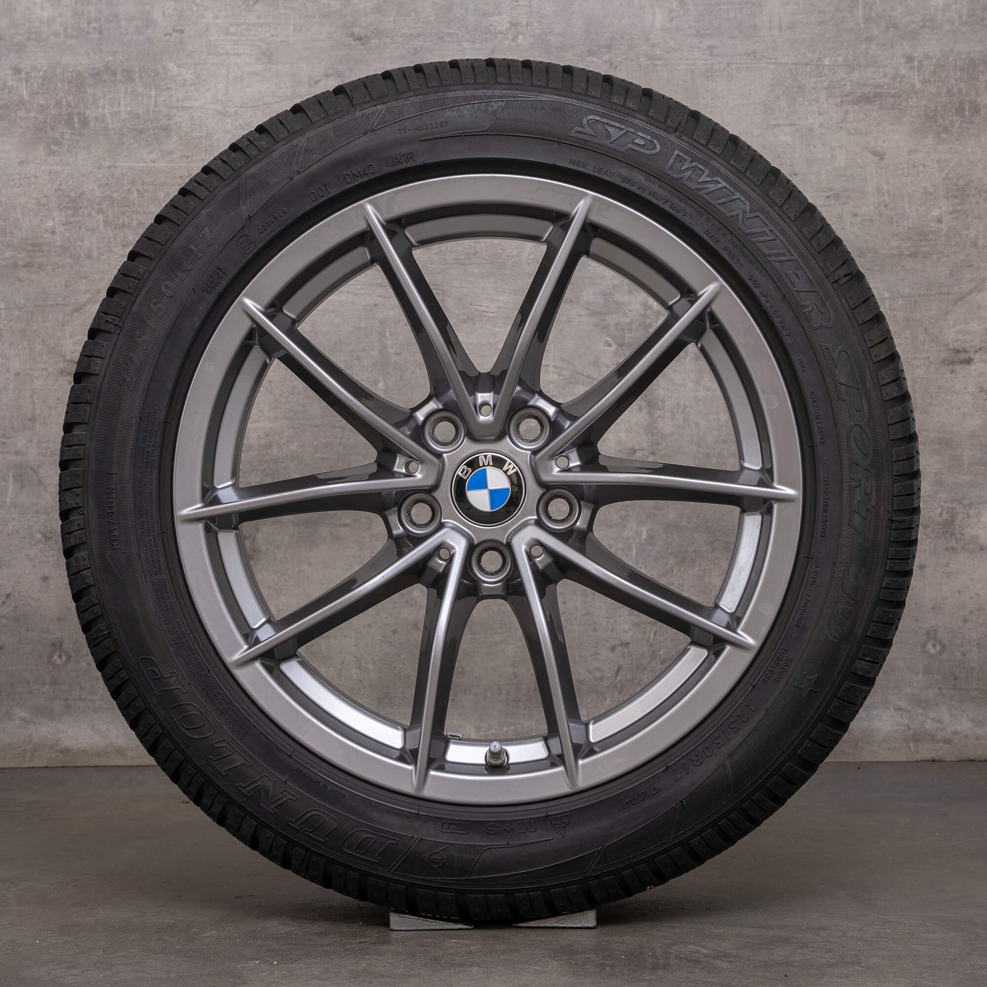 Originale BMW Z4 ruote invernali 17 pollici G29 cerchi styling 768 6886152 6886153 grigio ferrico