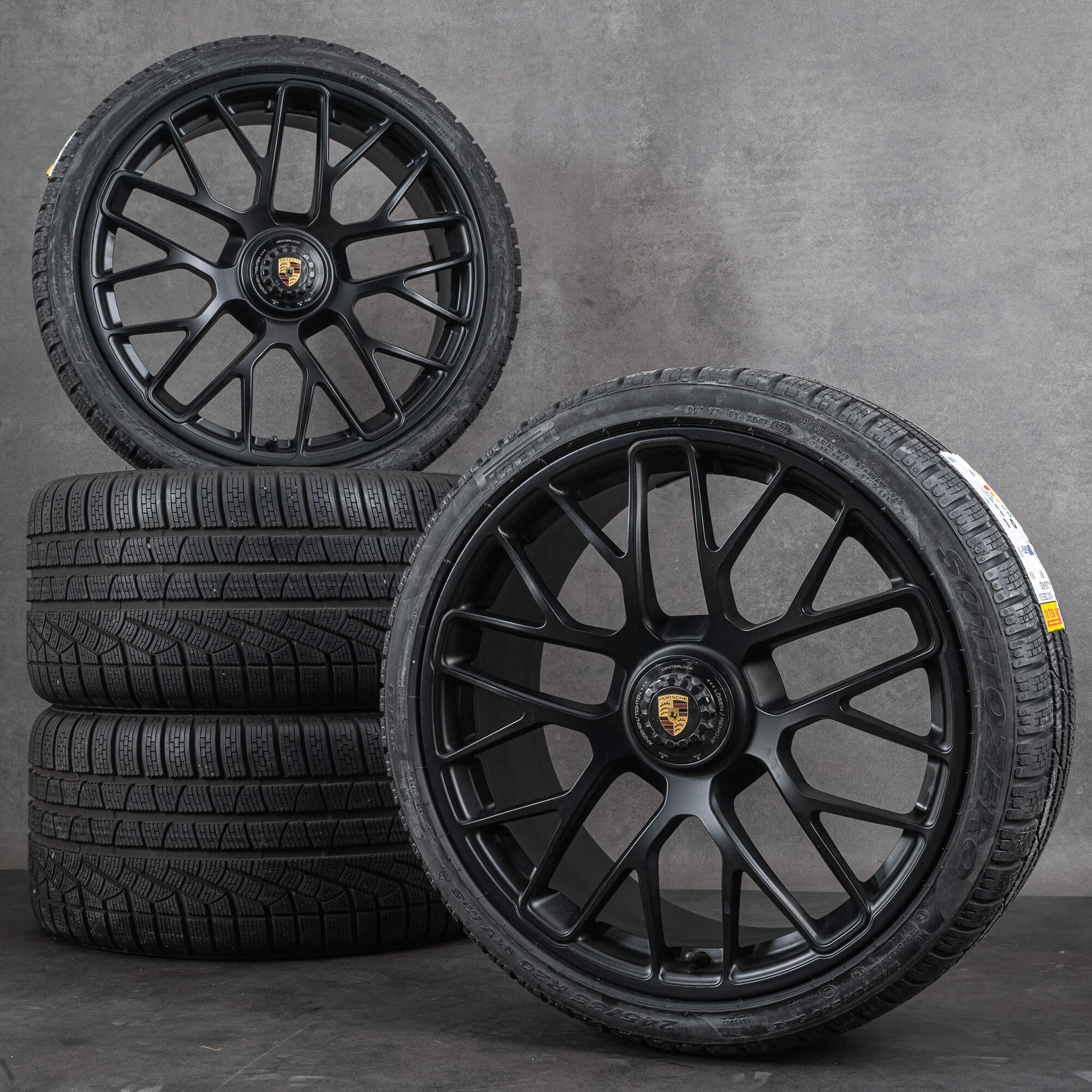 Originele Porsche velgen 20 inch 991 I 4 GTS 99136216134 Winterbanden Winterrder