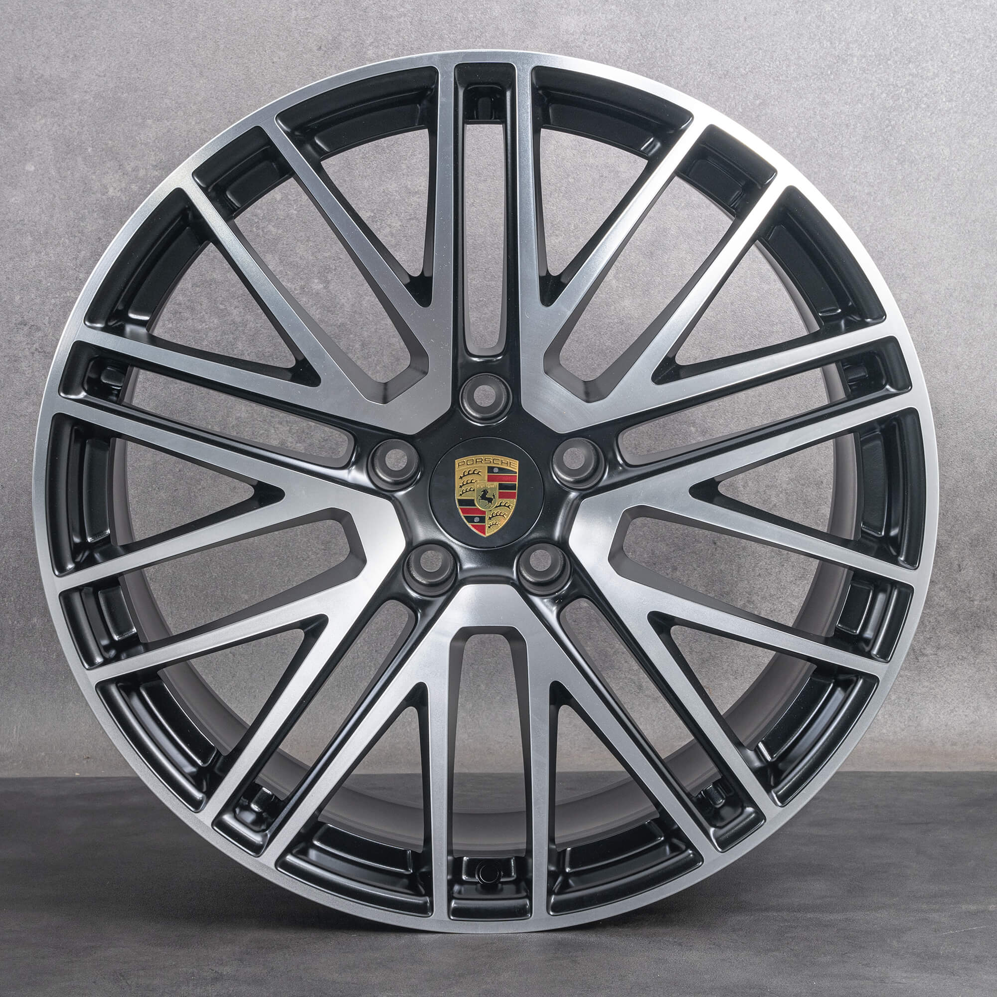 Original Porsche Cayenne E3 II Coupe Felgen 9YA II 22 Zoll 911 Turbo Design Neu
