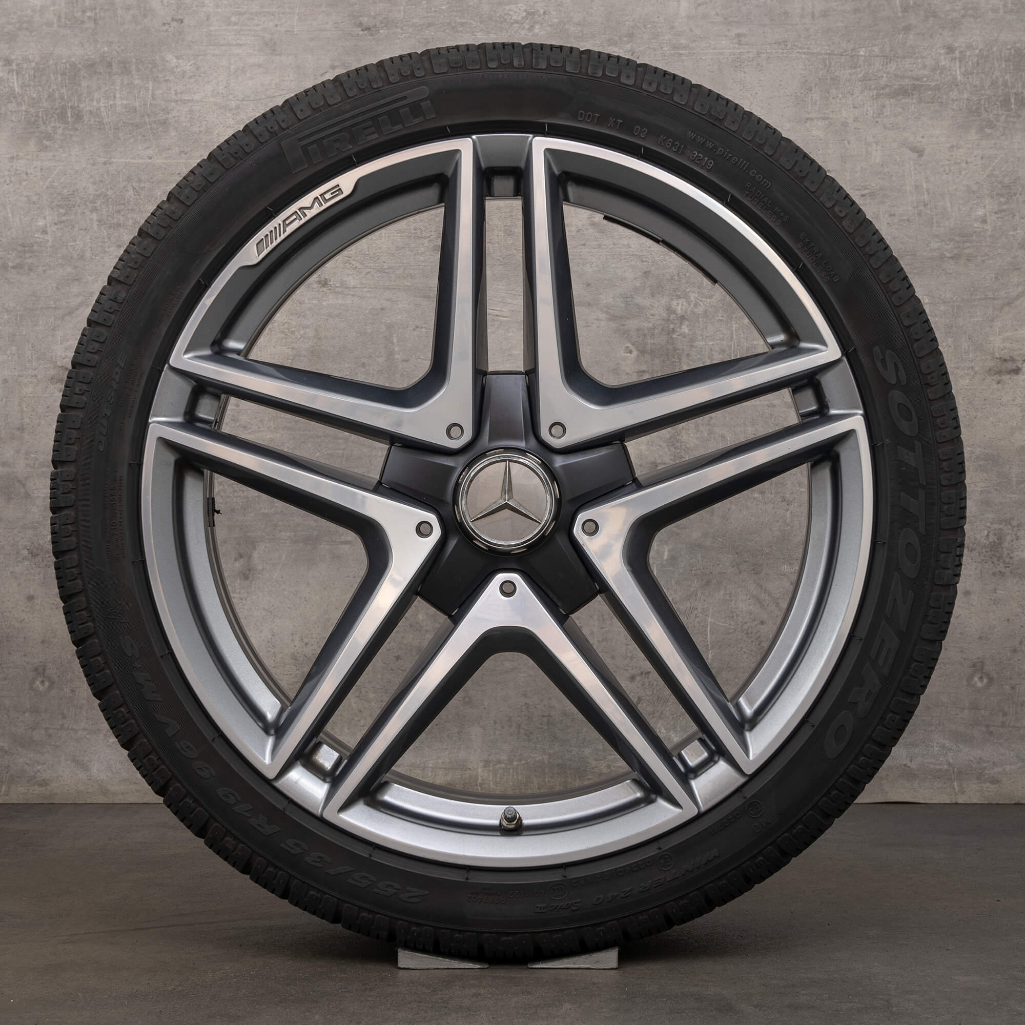 AMG Mercedes Benz E-Class E63 W212 S212 winter wheels 19 inch rims 7 mm