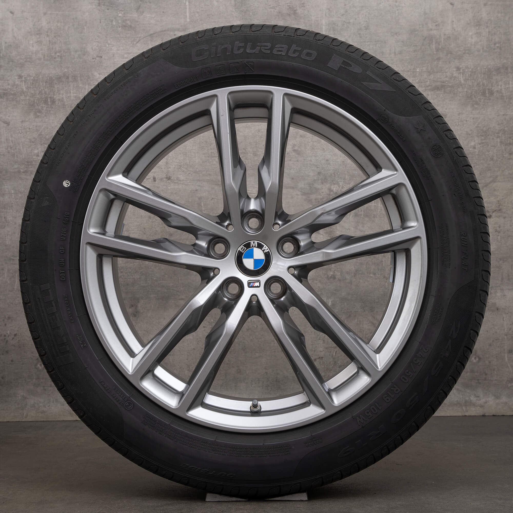 BMW X3 G01 X4 G02 summer wheels 19 inch rims tires 698 M 8746987