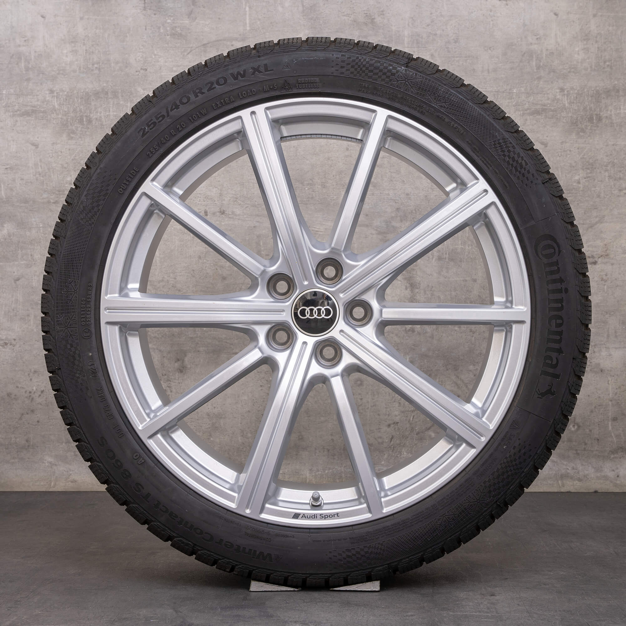 Original Audi RS Q3 Winterräder 20 Zoll F3 Sportback Felgen 83A601025S silber