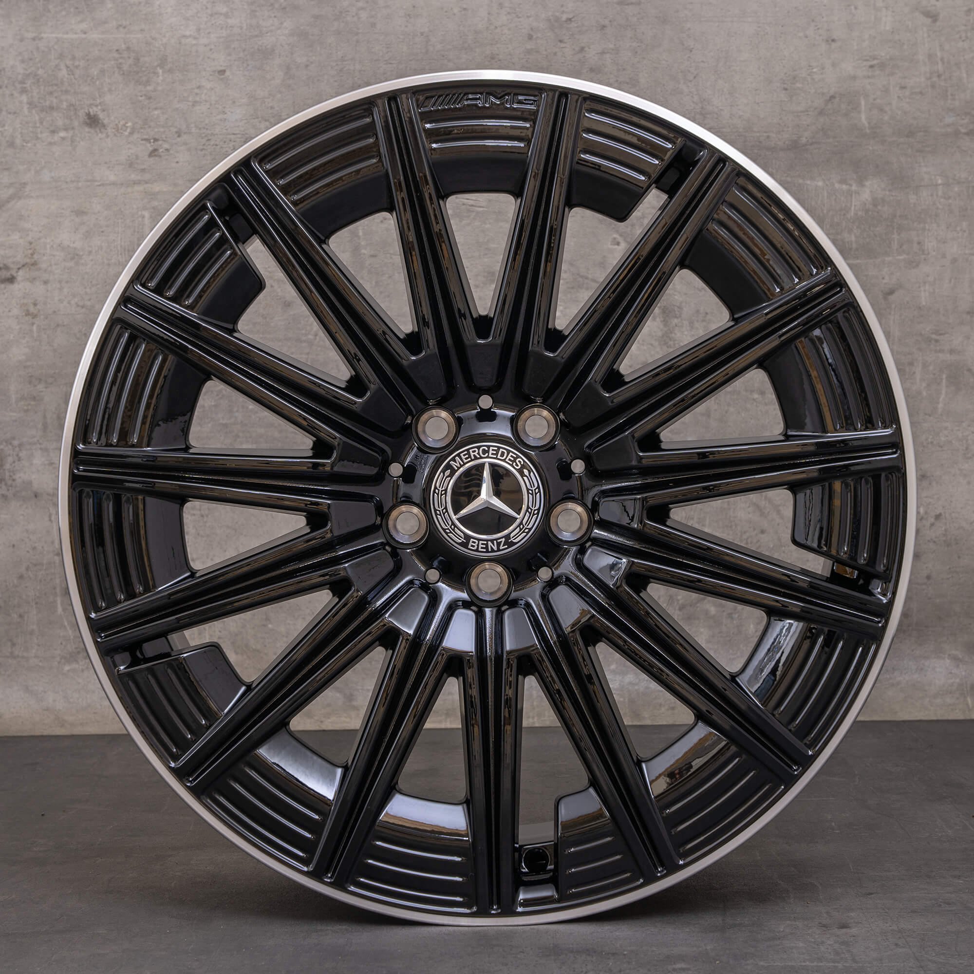 Originální alu kola Mercedes Benz GLA GLB AMG 20 palců H247 X247 A2474015200 černá vysoce lesklá NOVÁ