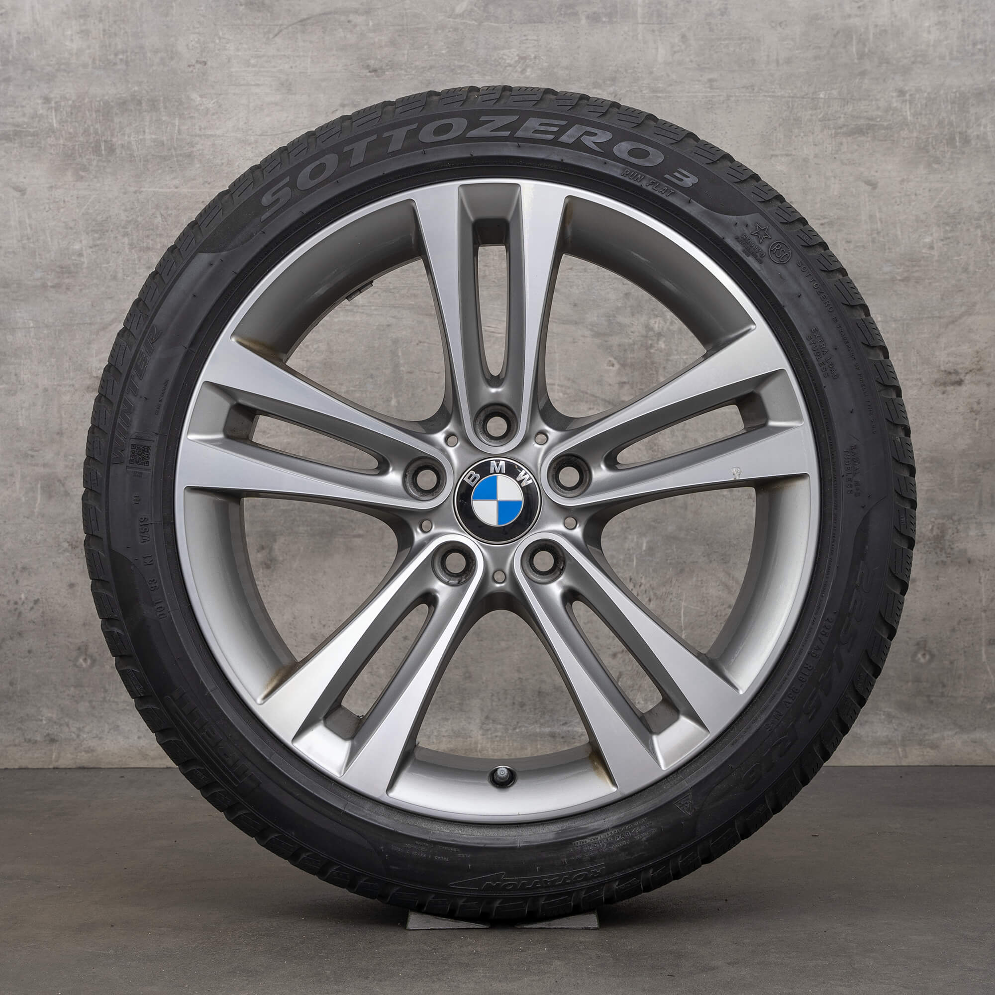 BMW 3 Series F30 F31 4 F32 F33 winter wheels tires 18 inch rims